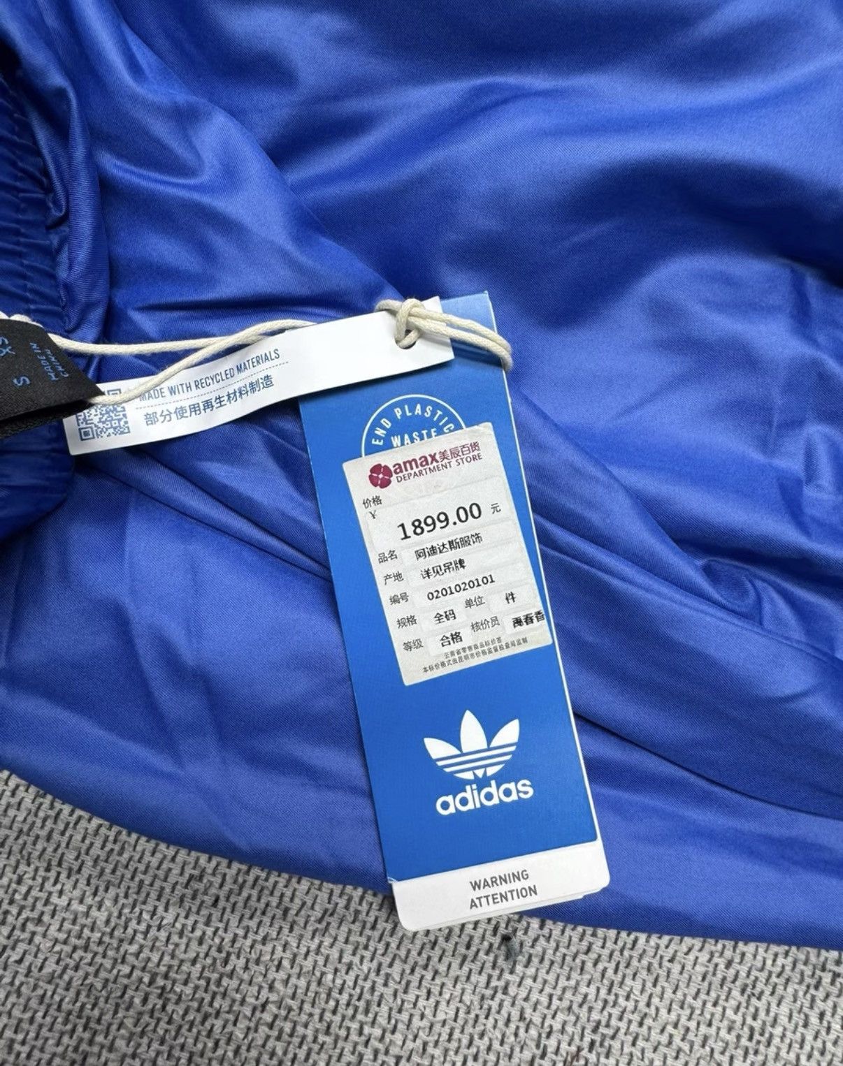 Adidas Adidas Originals Blue Version Retro Sports Pants K37 Size 27" / US 4 / IT 40 - 2 Thumbnail