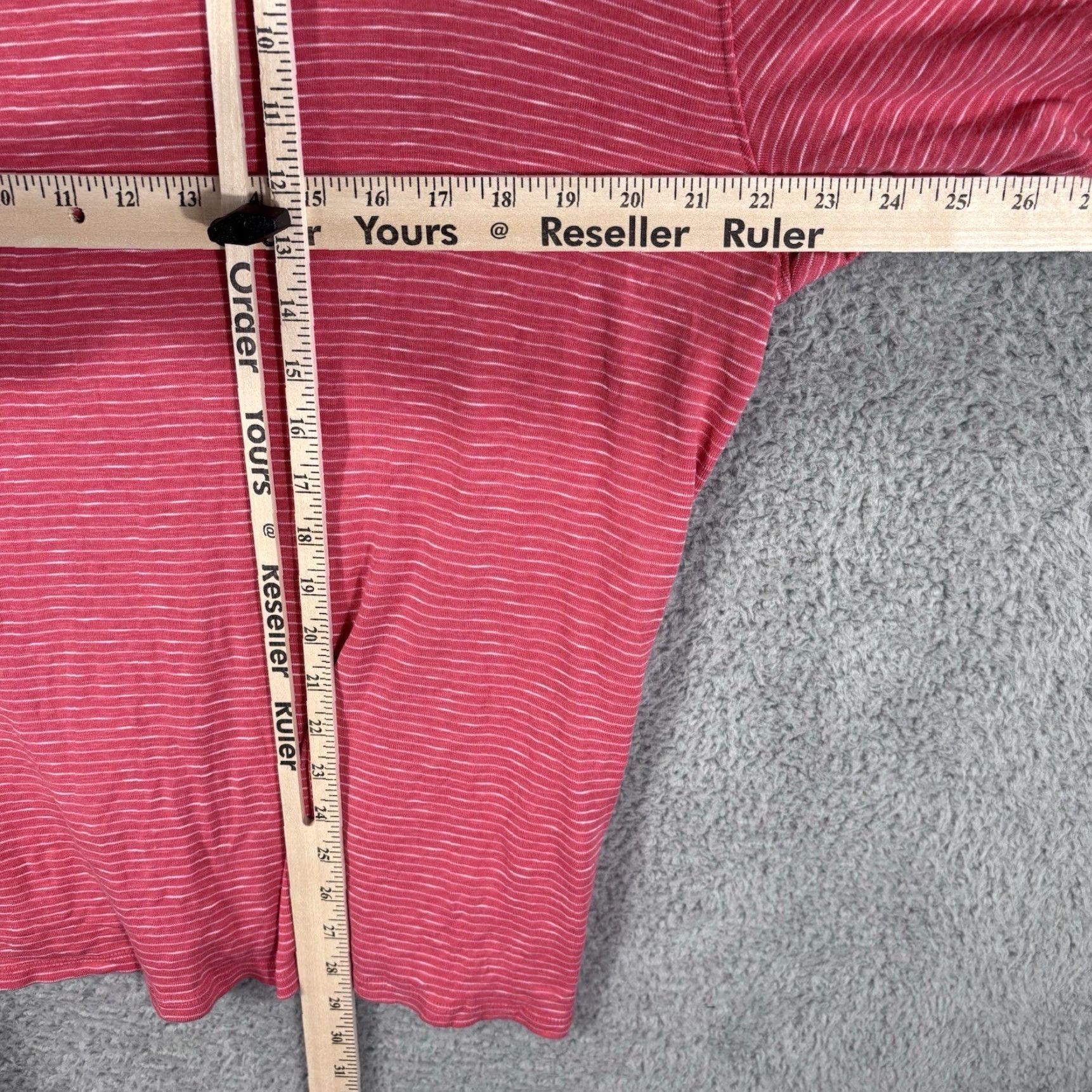 Vintage Fundamental Coast Polo Shirt Mens XL Red Stripe Stretch Golf Casual Size US XL / EU 56 / 4 - 5 Thumbnail