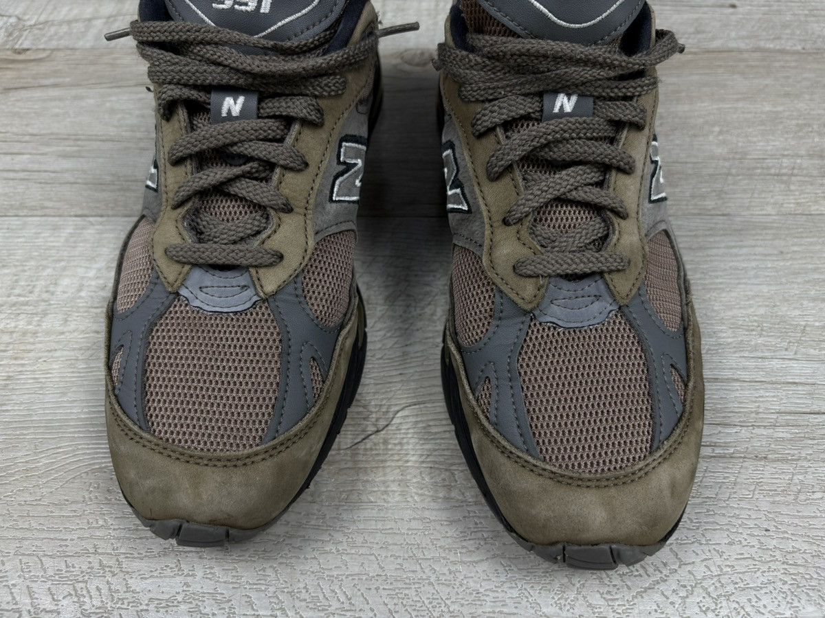 New Balance Rare 991 Made in England Khaki Sneakers Lace-Up Shoes Low-Top Trainers Size US 10 / EU 43 - 17 Thumbnail