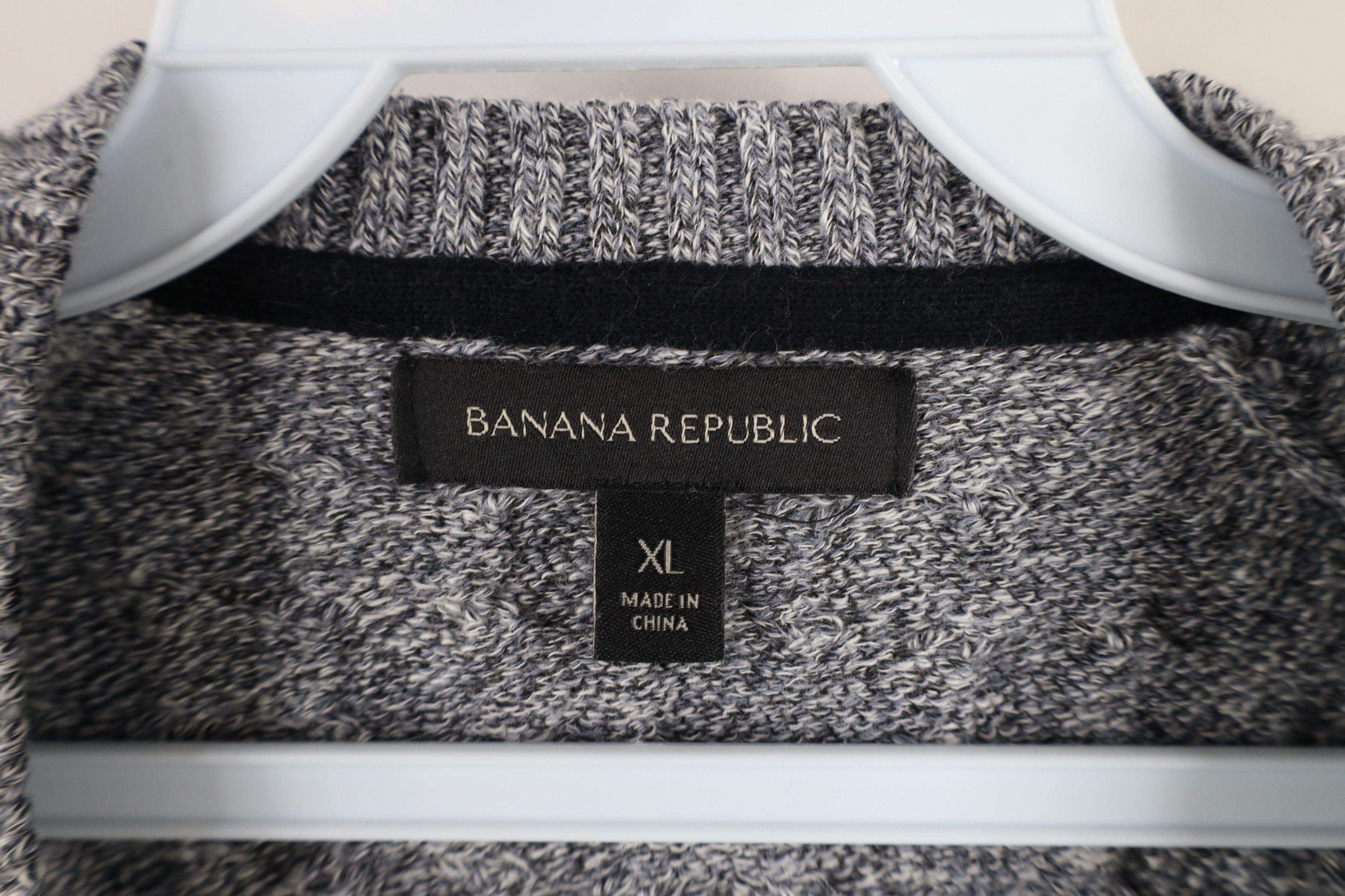 Banana Republic × Vintage Banana Republic Chunky Cable Knit Fisherman Sweater Gray Size US XL / EU 56 / 4 - 4 Thumbnail