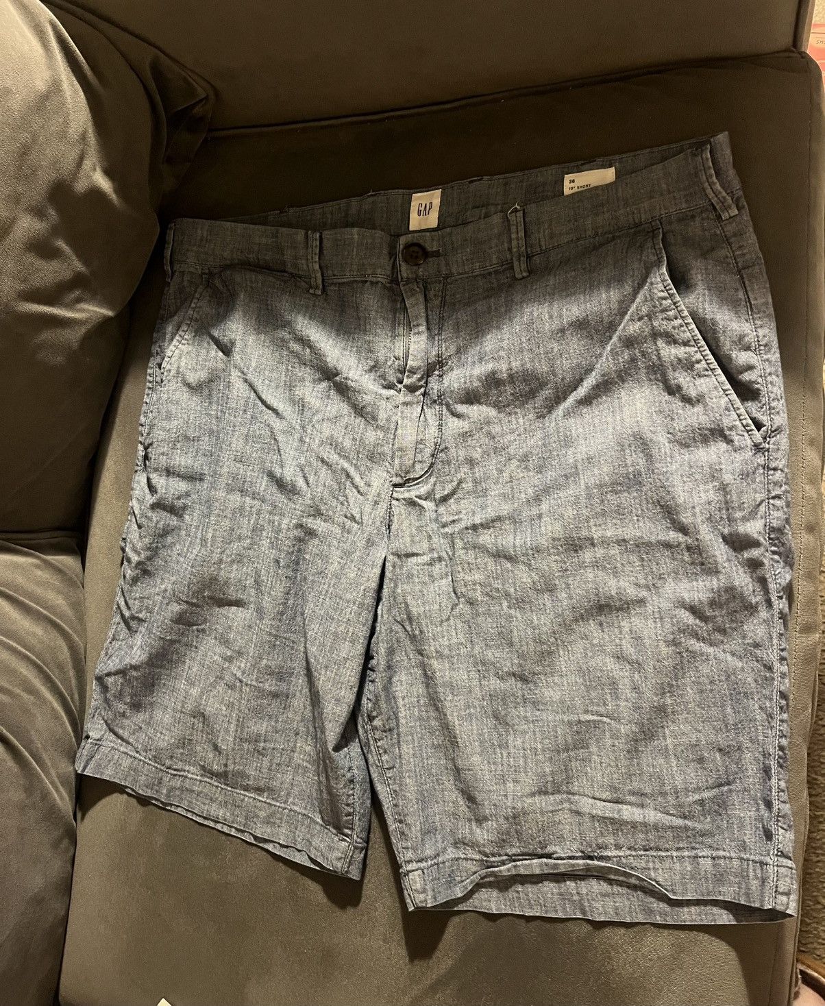 Gap Gap Men's Size 36 Chino Blue Shorts 10 In Size US 36 / EU 52 - 1 Thumbnail