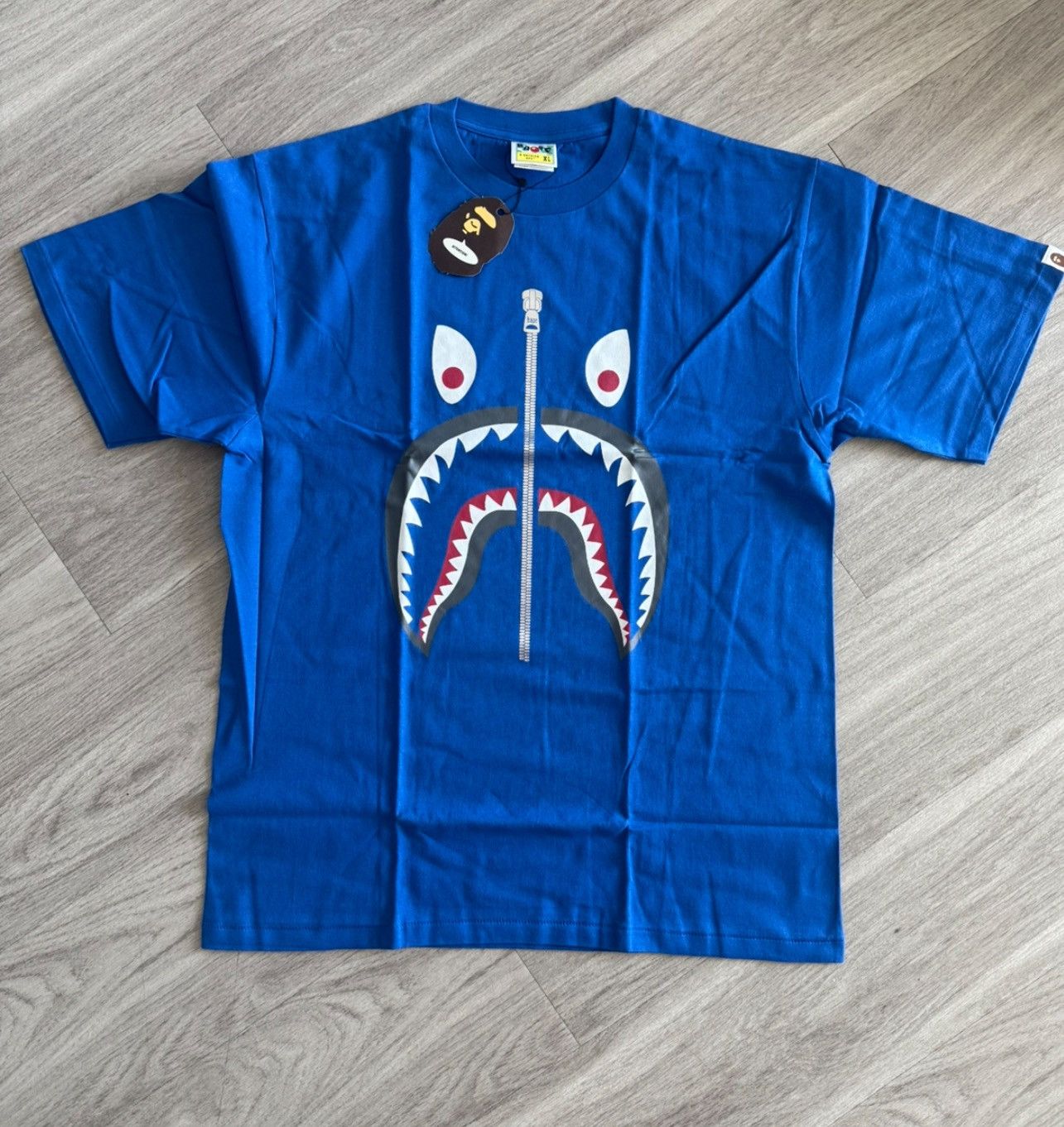 Bape Bape Shark Tee Size US XL / EU 56 / 4 - 1 Thumbnail