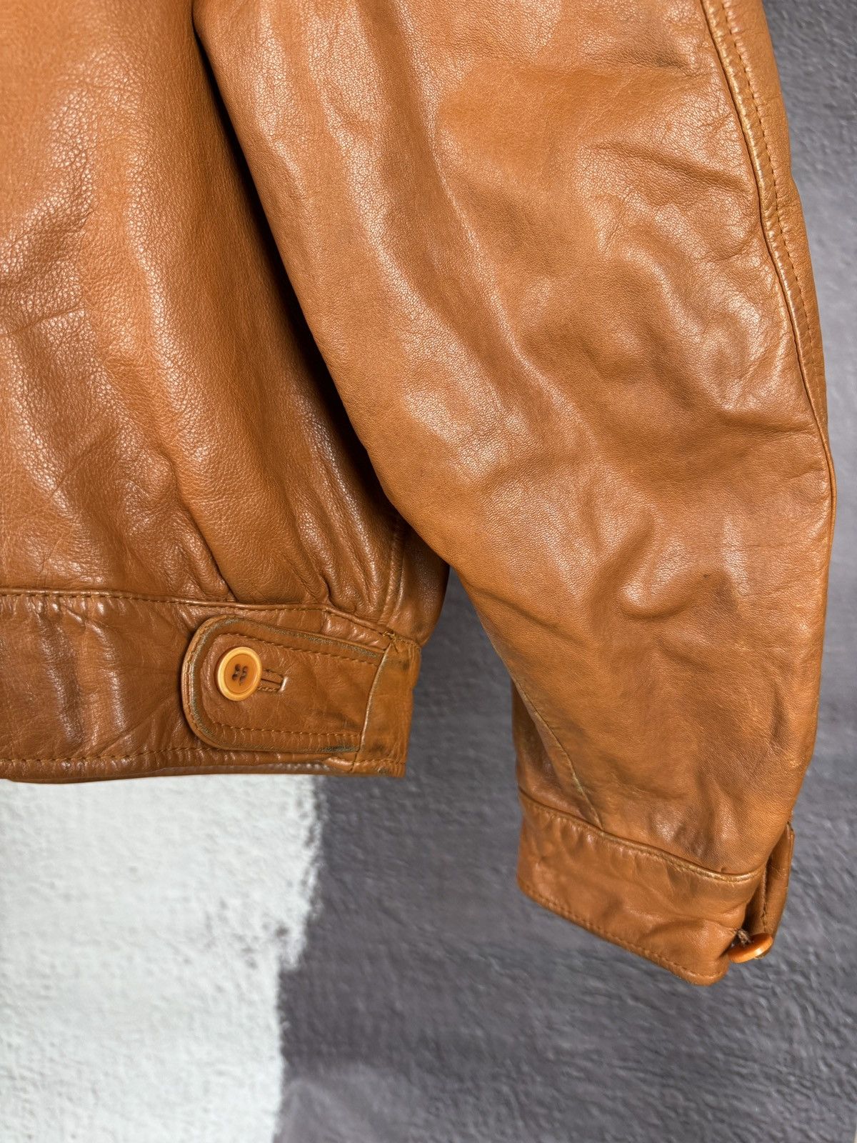 GF Ferre Vintage Leather Oaks by Gianfranco Ferre leather jacket rare Size US M / EU 48-50 / 2 - 14 Thumbnail