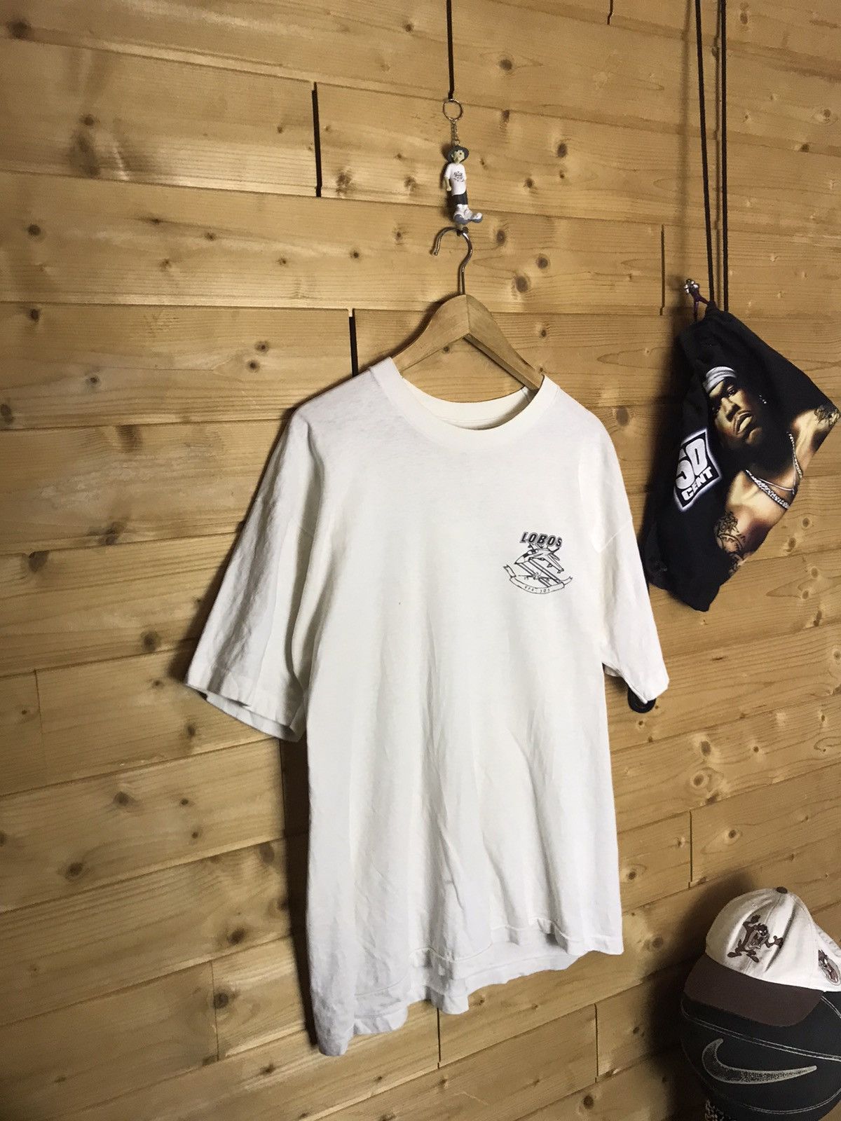 Vintage Vintage VFA 305 Lobos single stitch t-shirt Size US XL / EU 56 / 4 - 2 Thumbnail