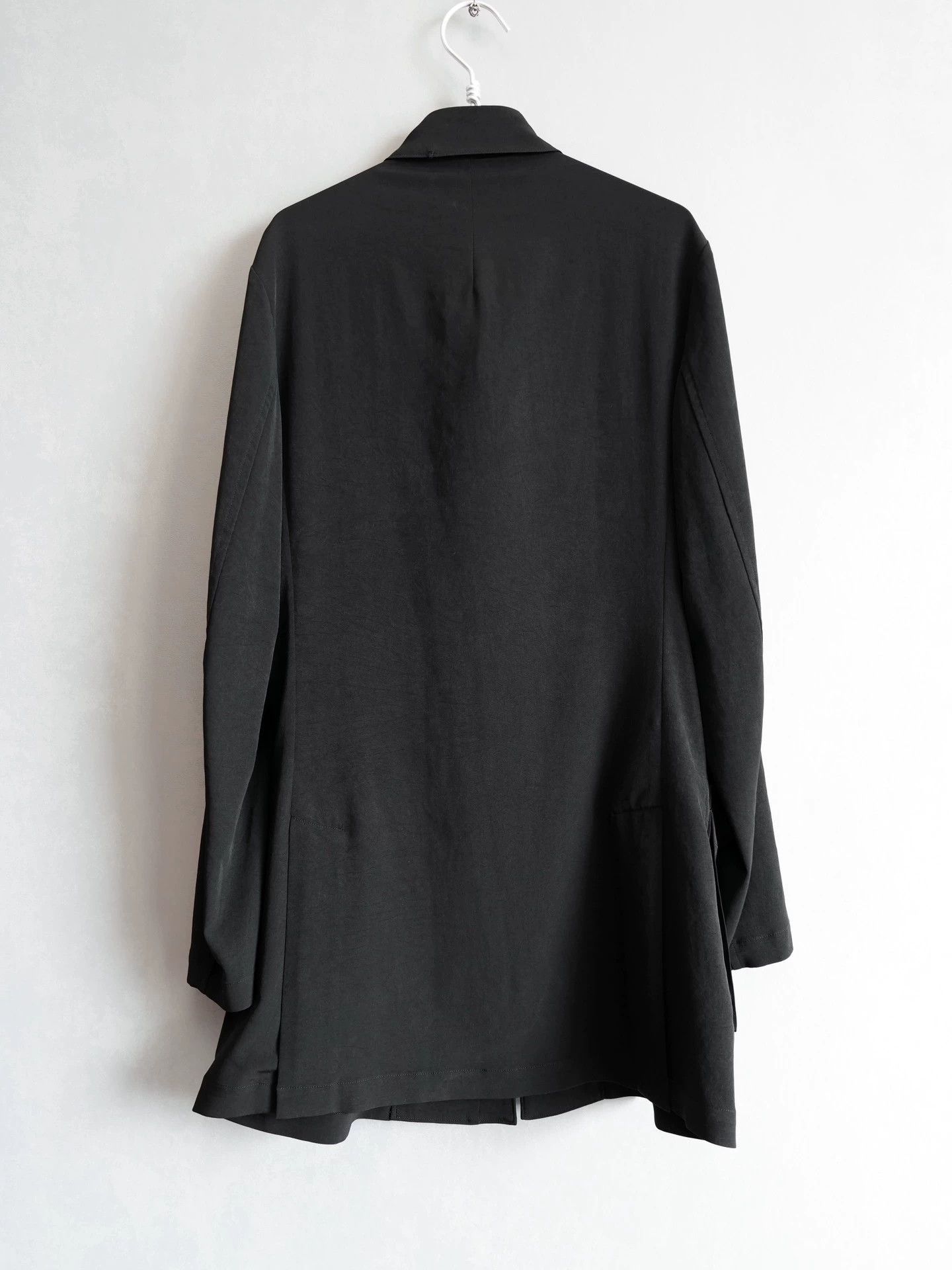 Yohji Yamamoto Yohji Yamamoto 20SS Triacetate Multi-Pocket Zip Jkt Size US M / EU 48-50 / 2 - 3 Thumbnail