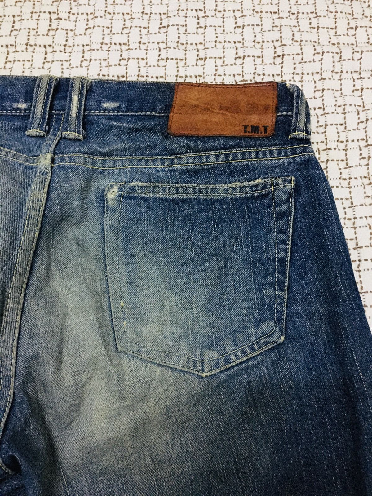 TMT TMT Japan Distressed Jeans (17) Size US 32 / EU 48 - 20 Thumbnail
