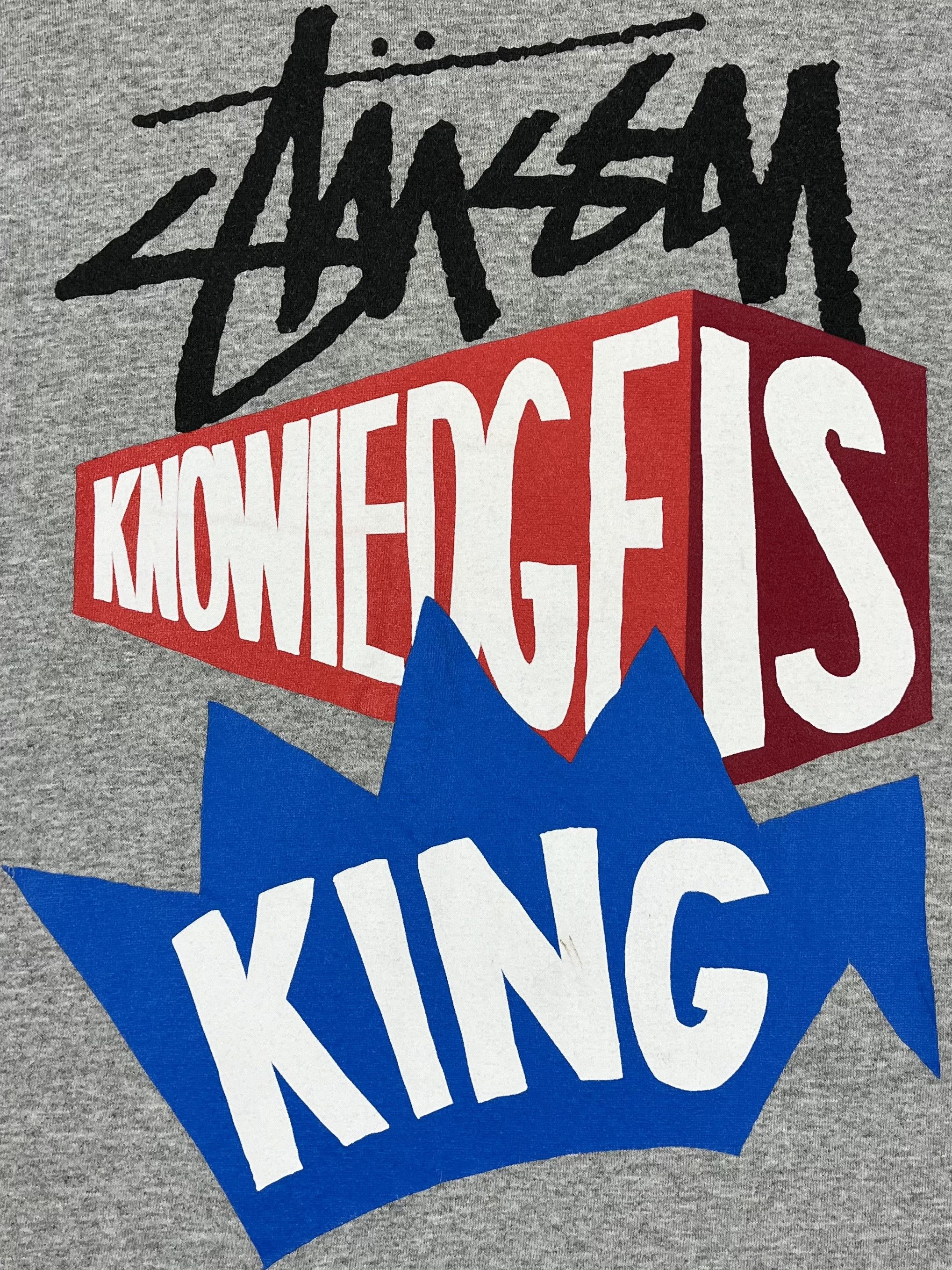 Stussy Vintage Stussy King Graffiti Big Logo T Shirt 00’s Size US S / EU 44-46 / 1 - 7 Thumbnail