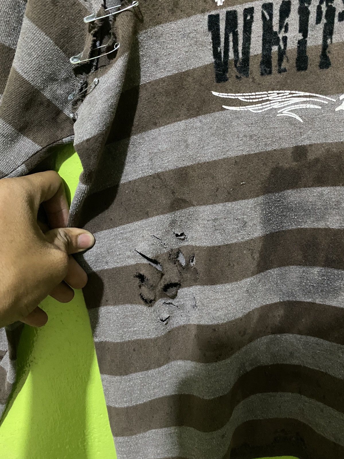 Beauty Beast LONGSLEEVE CONZO RELIFE DISTRESSED TRASH Size US M / EU 48-50 / 2 - 5 Thumbnail