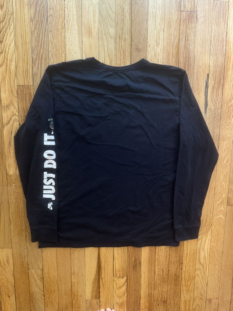 Nike Nike SB Long Sleeve Pocket Shirt Mens XL Black Duck Patch Size US XL / EU 56 / 4 - 4 Thumbnail