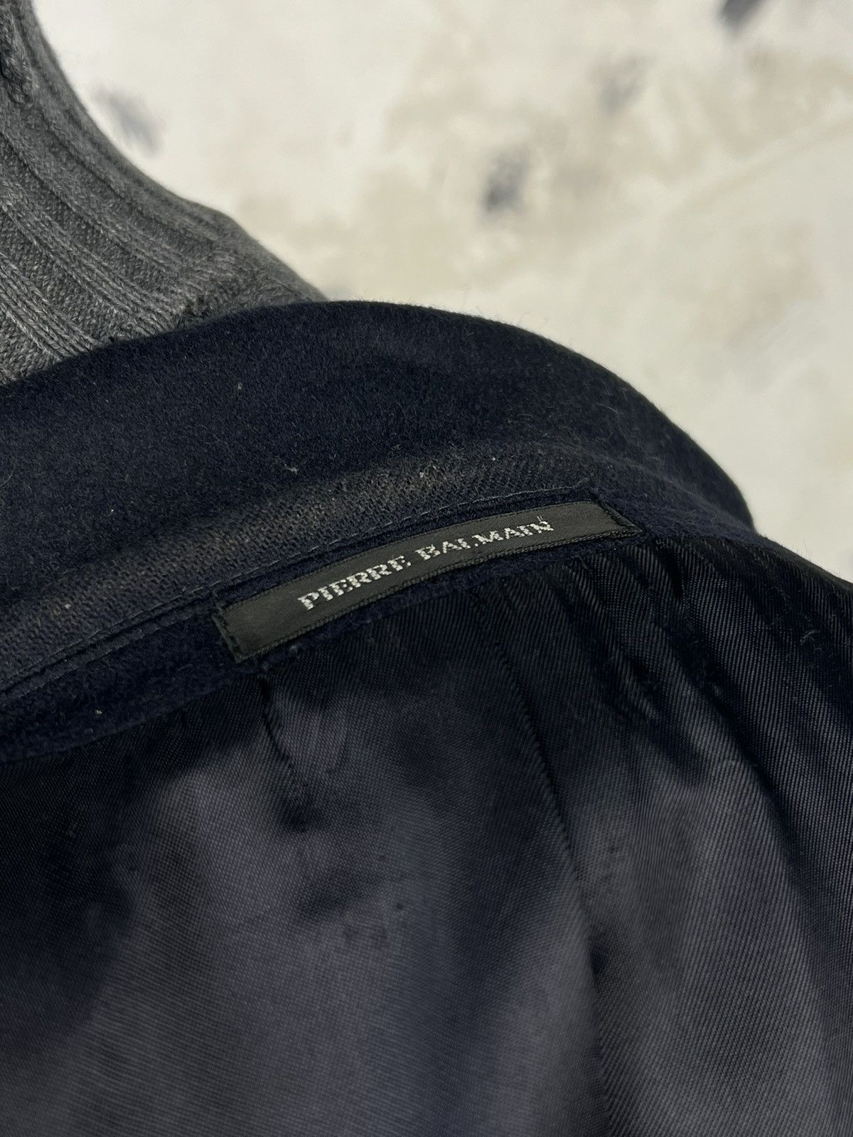Balmain Vintage Pierre Balmain Wool Blazer Jacket Size S - M 42 Size 42R - 7 Thumbnail