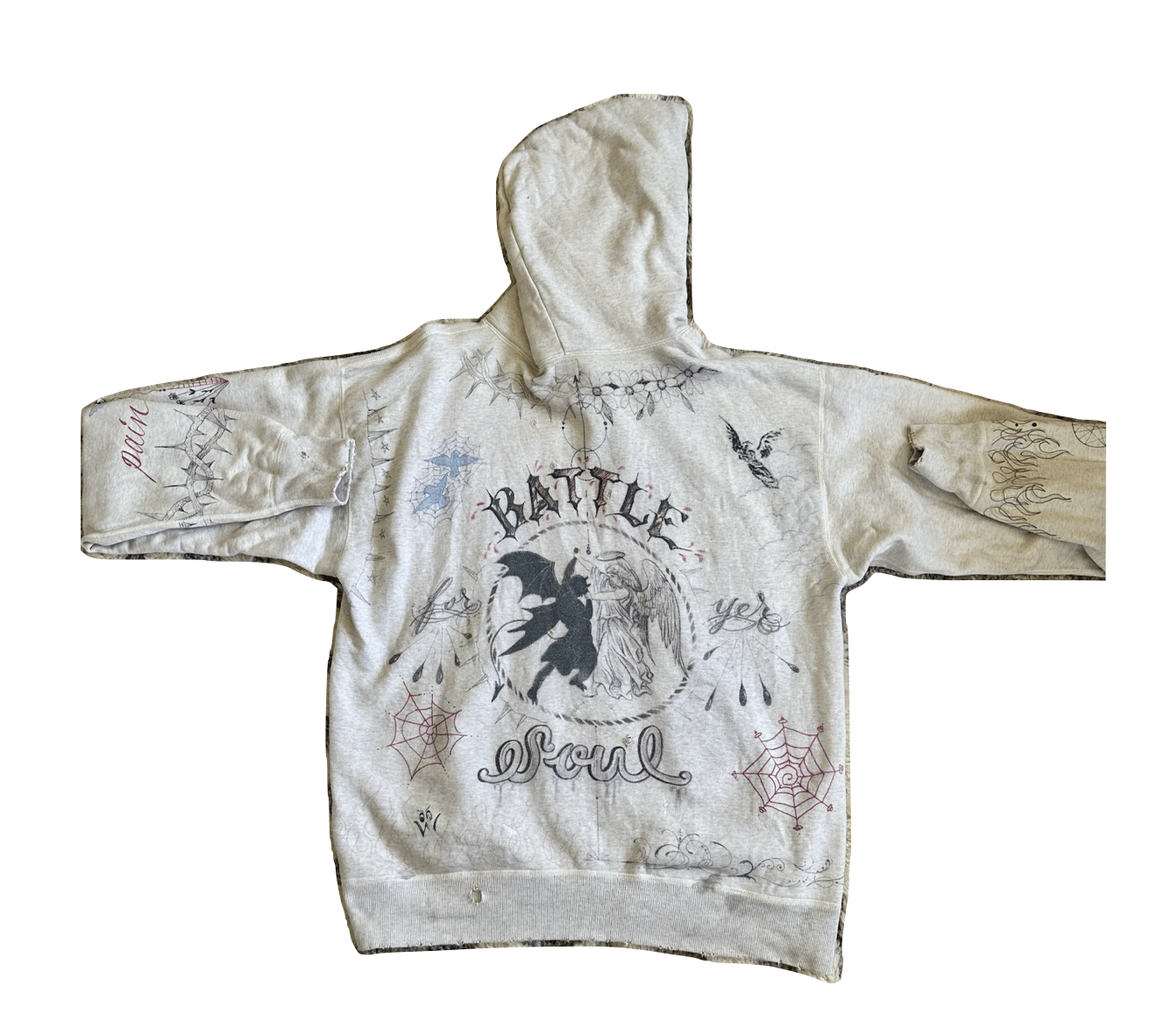 Saint Michael SAINT M X DR WOO HOODIE | Grailed