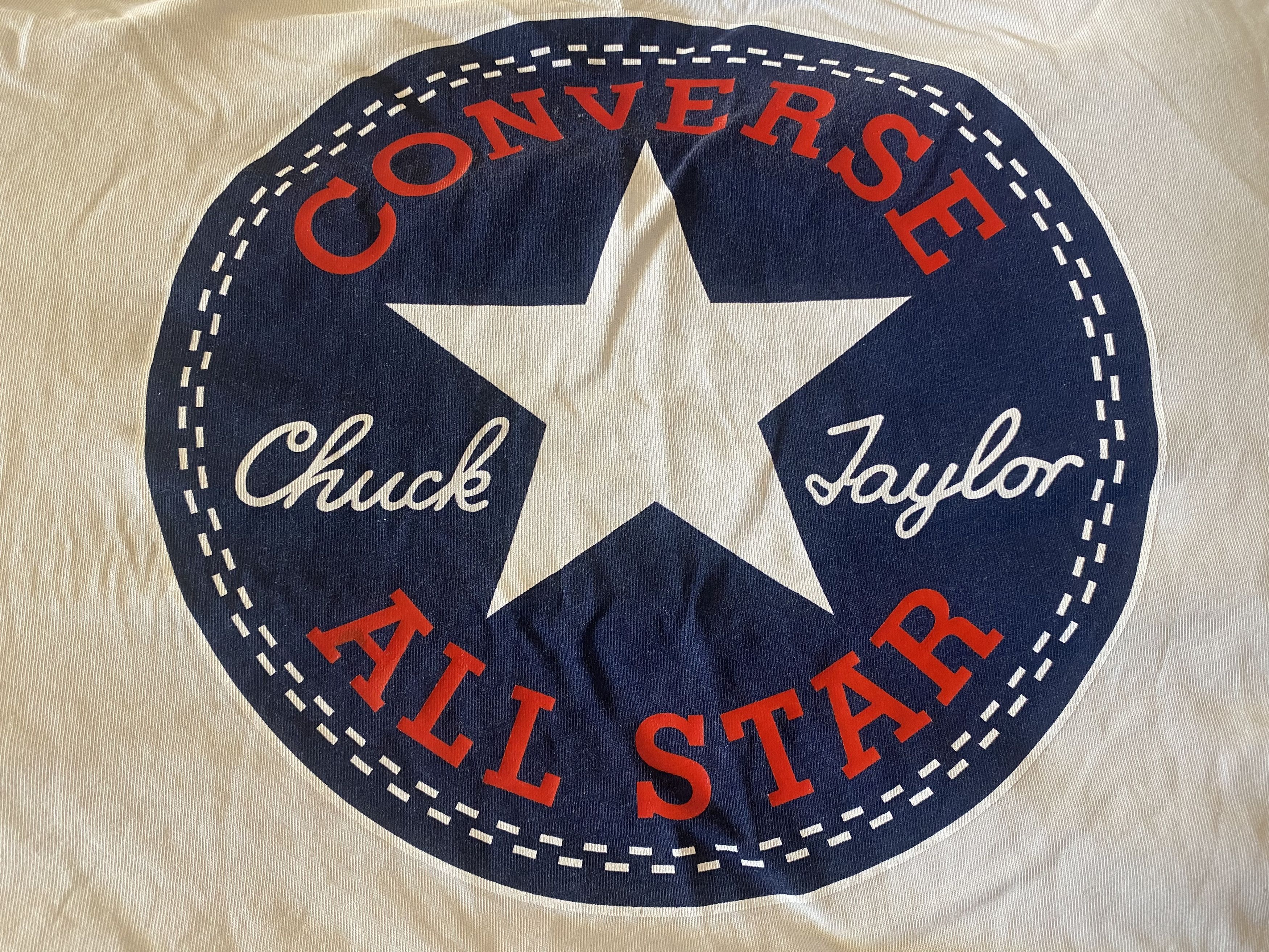 Converse Men's T-Shirt - White - CONVERSE - SALE Size US M / EU 48-50 / 2 - 5 Thumbnail