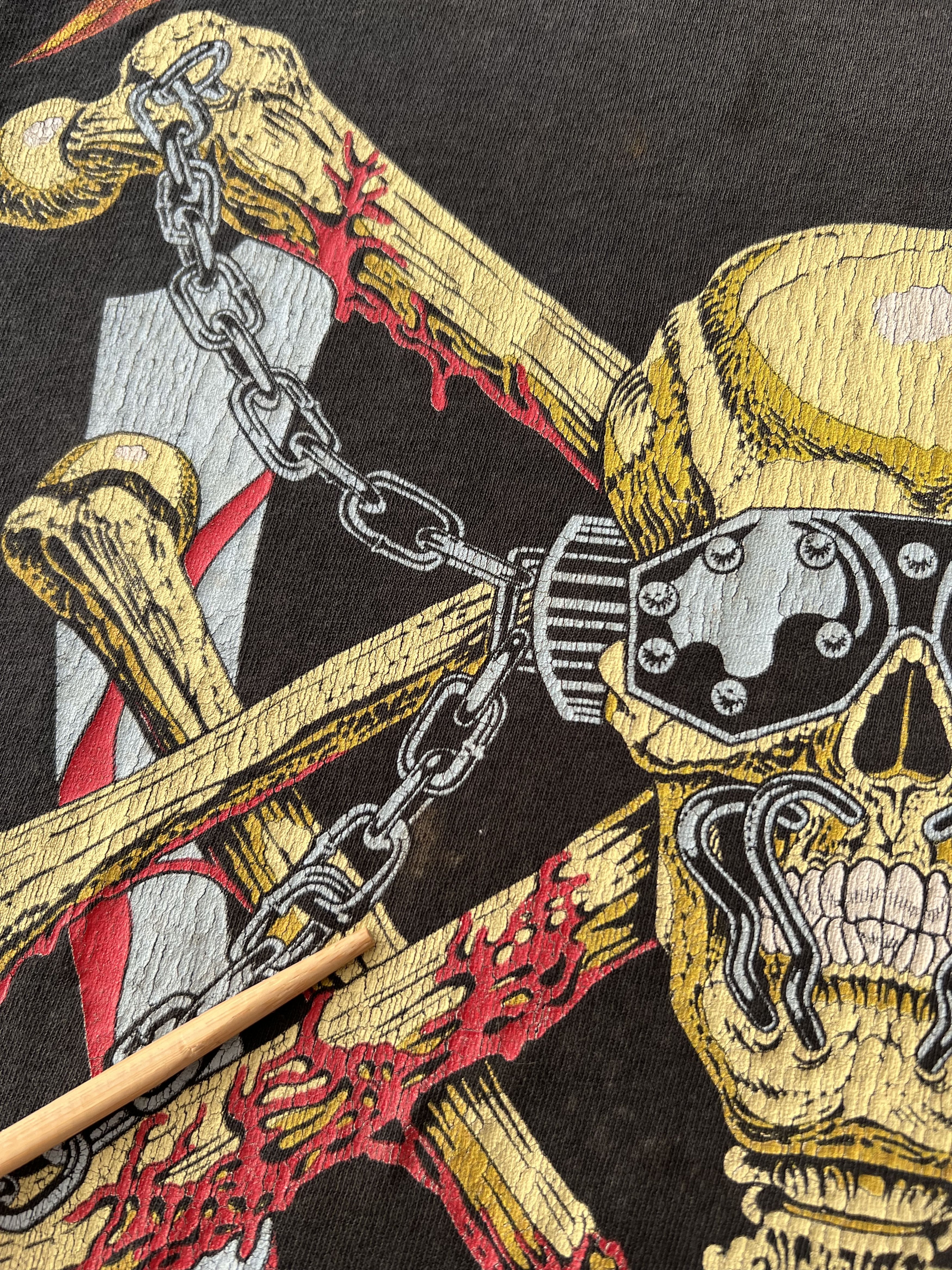 Band Tees Vintage 1991 Megadeth Vic Rattlehead Thrash Metal Band Tee Size US L / EU 52-54 / 3 - 5 Thumbnail