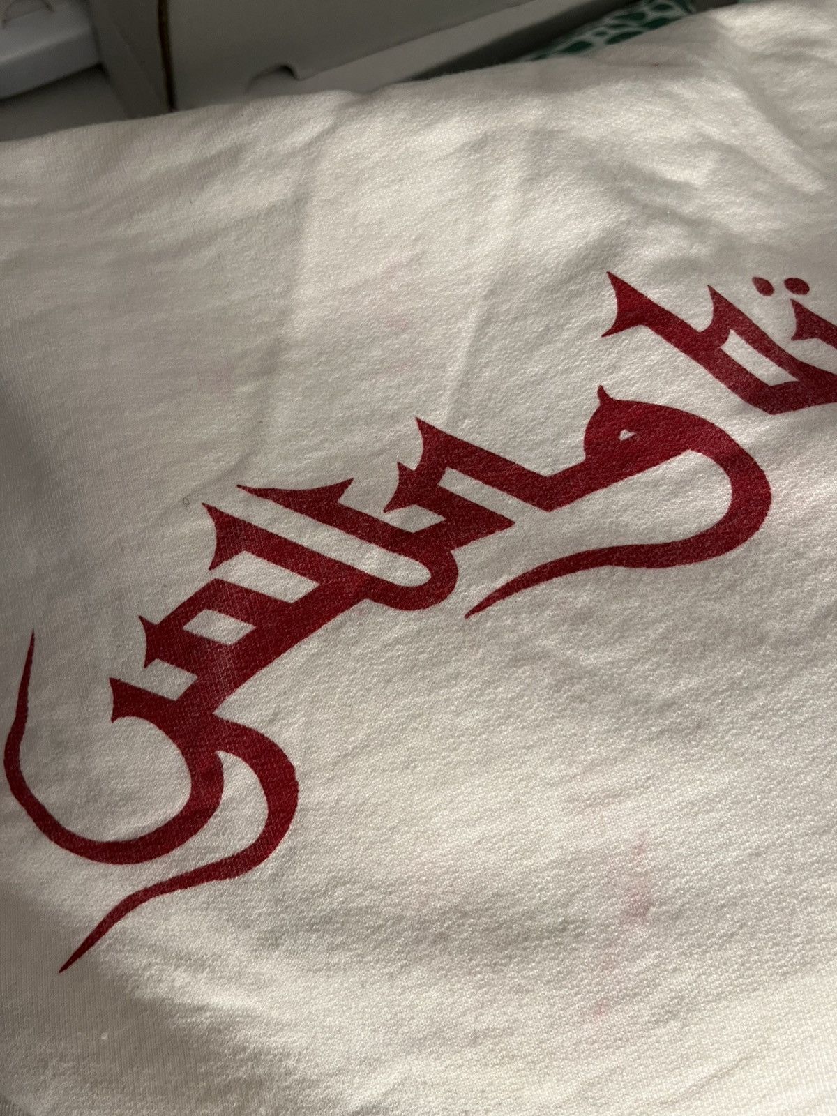 Velour Velour scars scarf hoodie white Size US S / EU 44-46 / 1 - 9 Thumbnail