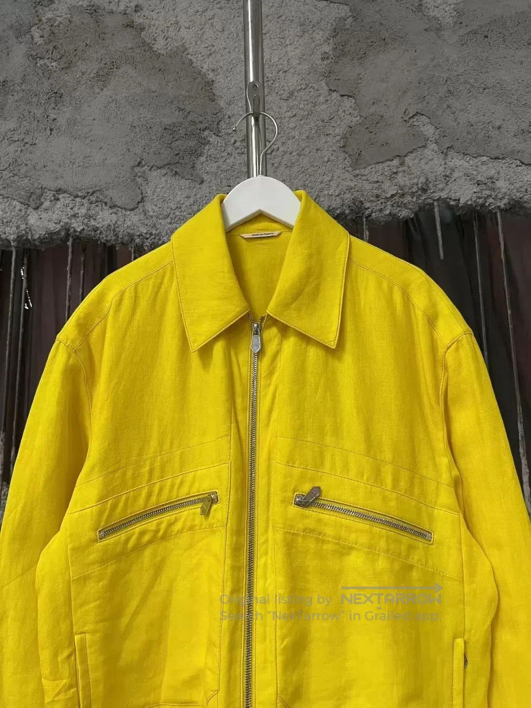 Hermes Hermes Lemon Yellow Denim Jacket. Size US M / EU 48-50 / 2 - 3 Thumbnail