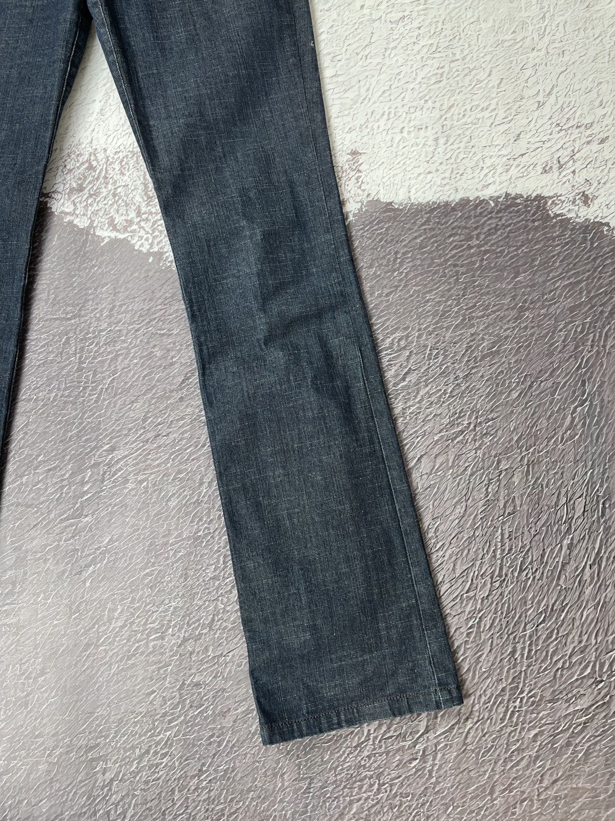 Japanese Brand Le Jean de Marithe Francois Girbaud indigo blue denim jeans Size 28" / US 6 / IT 42 - 6 Thumbnail
