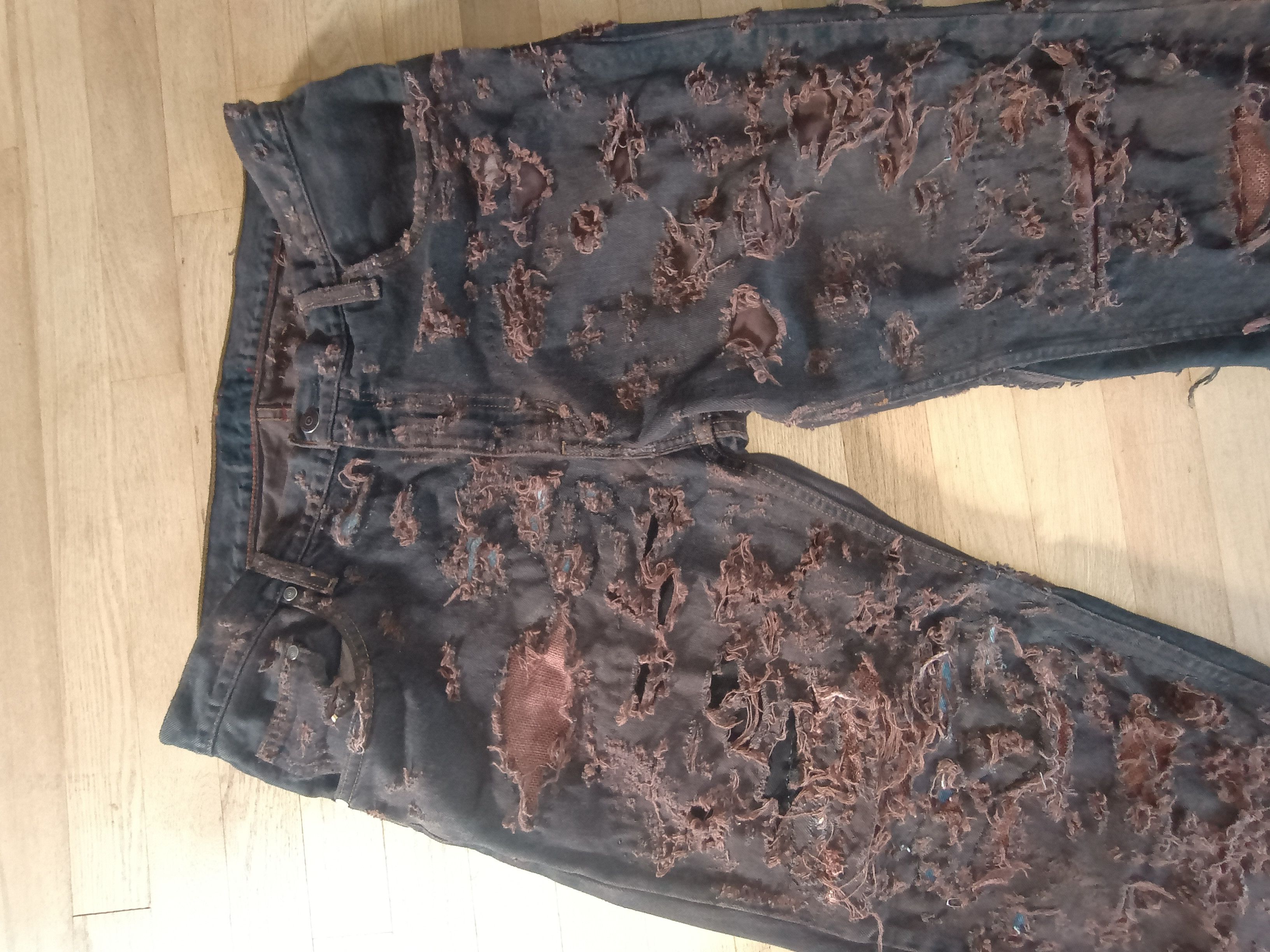 Arizona Jean Co. Distressed flare jeans Size US 34 / EU 50 - 2 Thumbnail