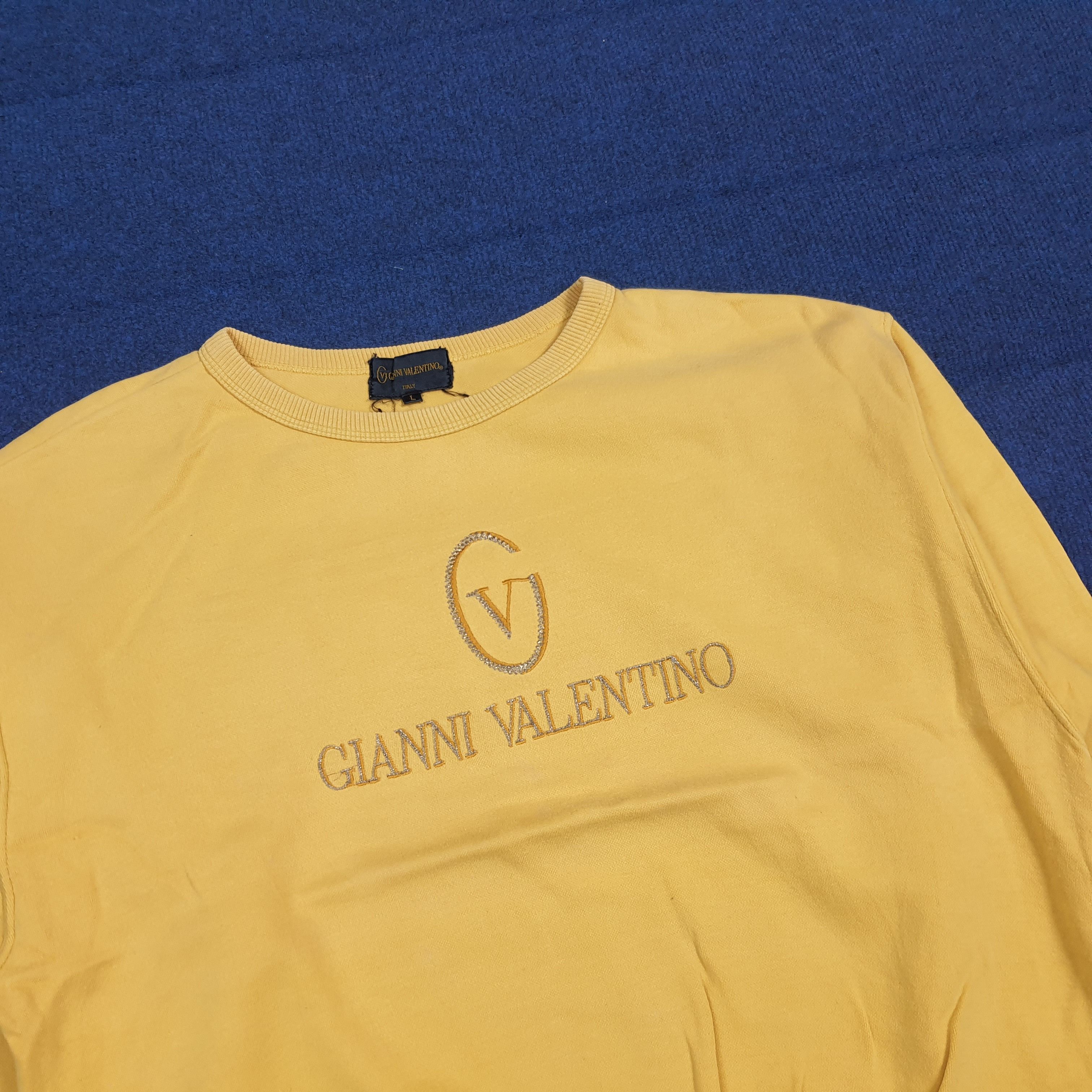 Gianni Valentino Vintage Gianni Valentino Italy Sweatshirt C286N7 Size US M / EU 48-50 / 2 - 2 Thumbnail