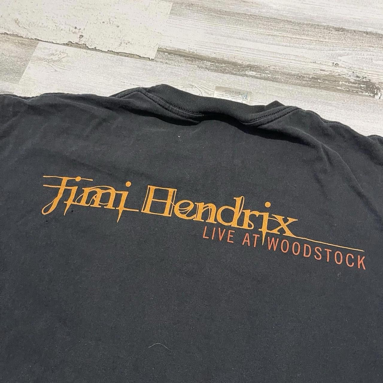Band Tees Vintage Jimi Hendrix Live at Woodstock T-Shirt Winterland XL Size US XL / EU 56 / 4 - 7 Thumbnail