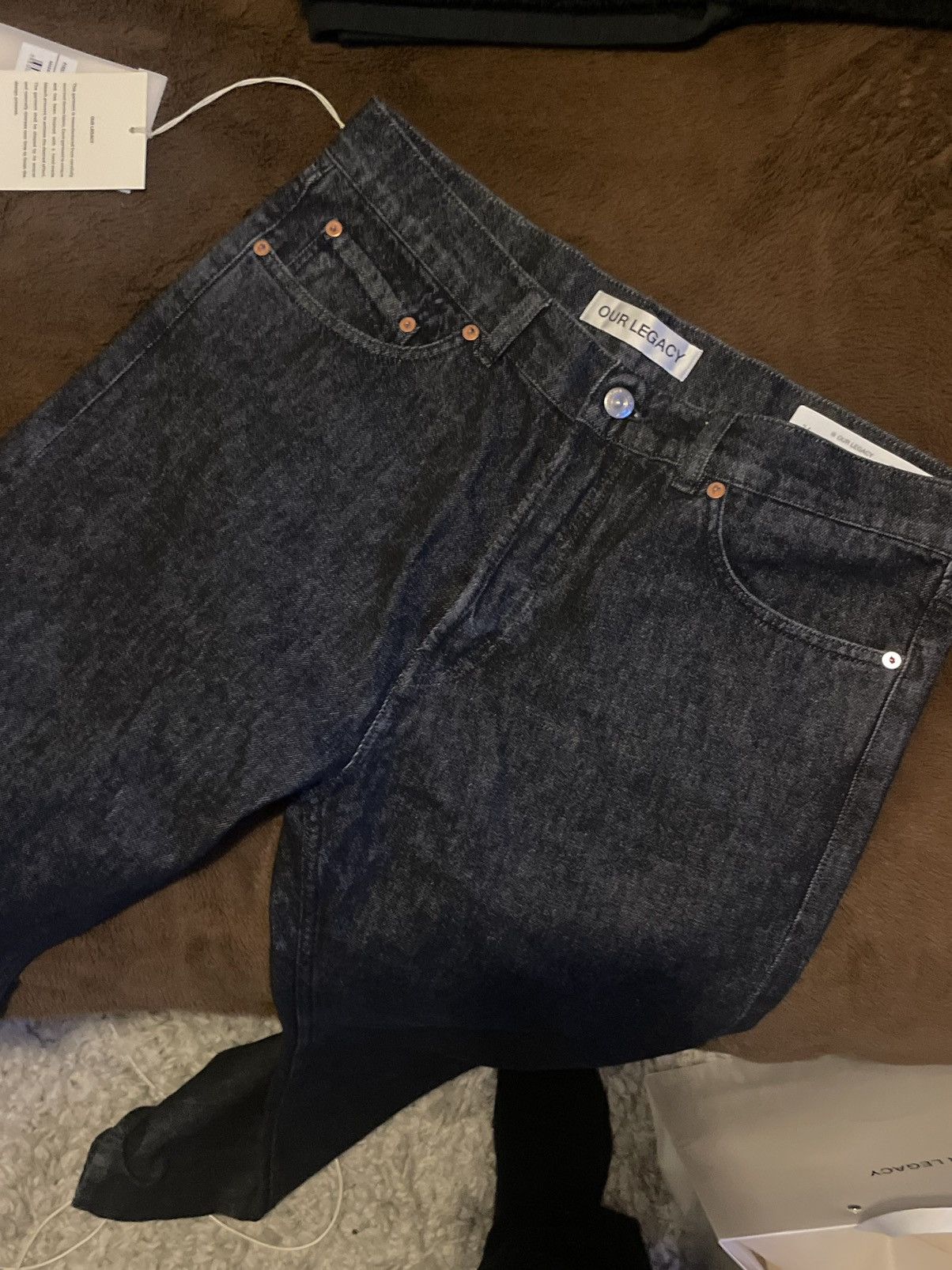 Our Legacy First Cut Nocturnal Blue Size US 34 / EU 50 - 3 Thumbnail