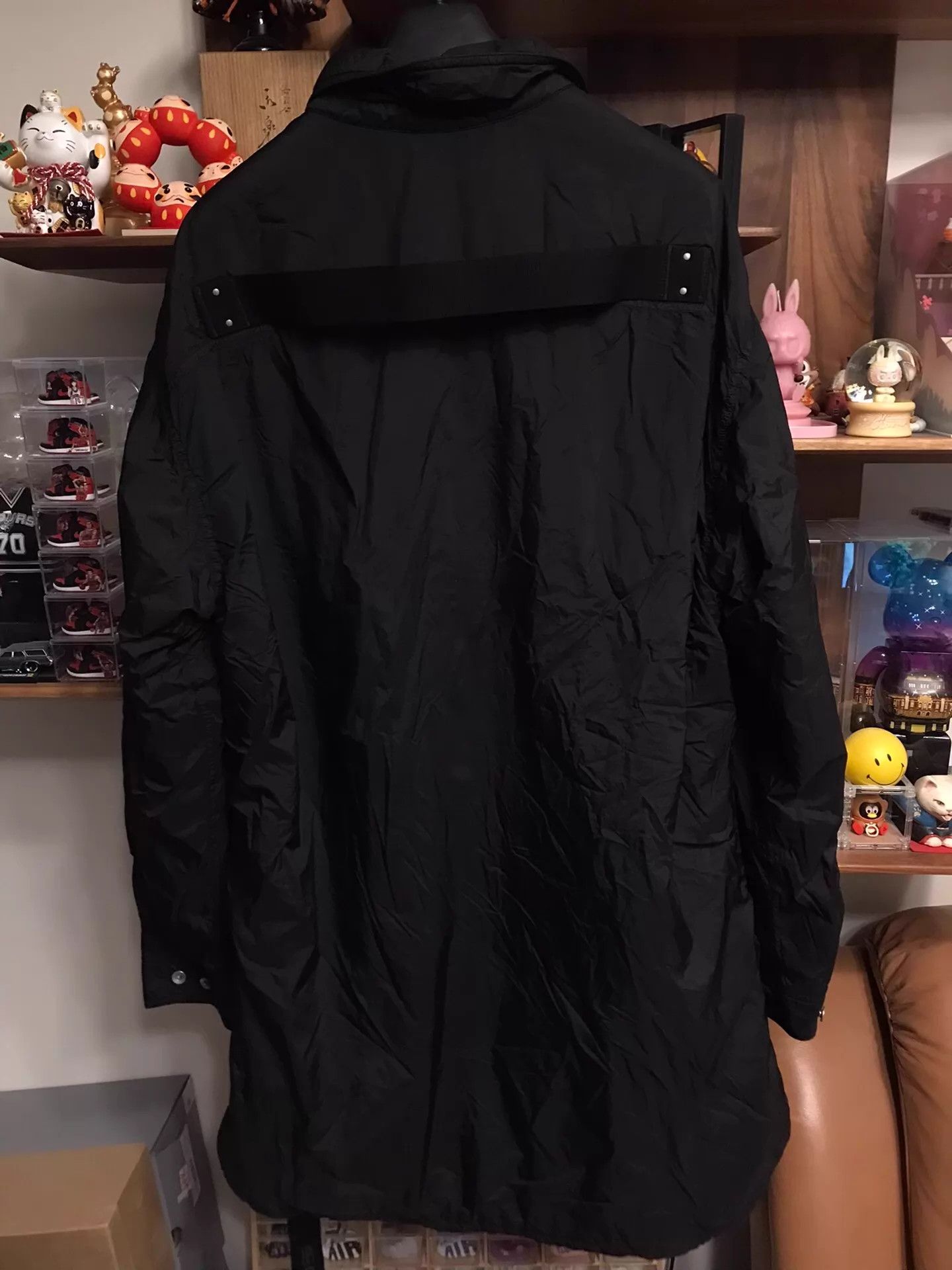 Rick Owens Rick Owens DRKSHDW Longline Cotton Padded Jacket M New Size US M / EU 48-50 / 2 - 2 Thumbnail