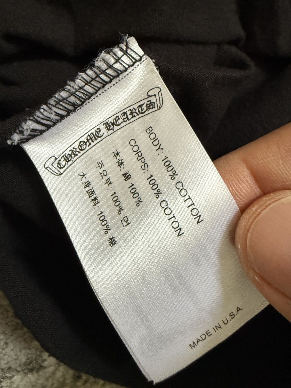 Chrome Hearts Chrome Hearts Floral Cross Long Sleeve T Shirt Size US M / EU 48-50 / 2 - 14 Thumbnail