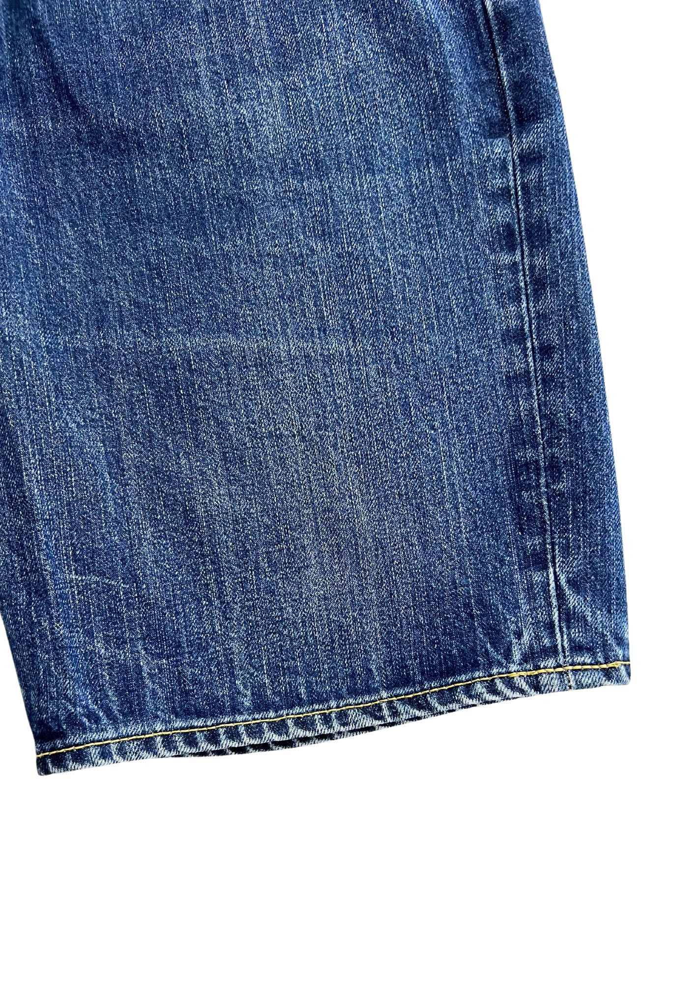 Bape 2010s BAPE Baby Milo Embroidered Denim Shorts Size US 32 / EU 48 - 5 Thumbnail