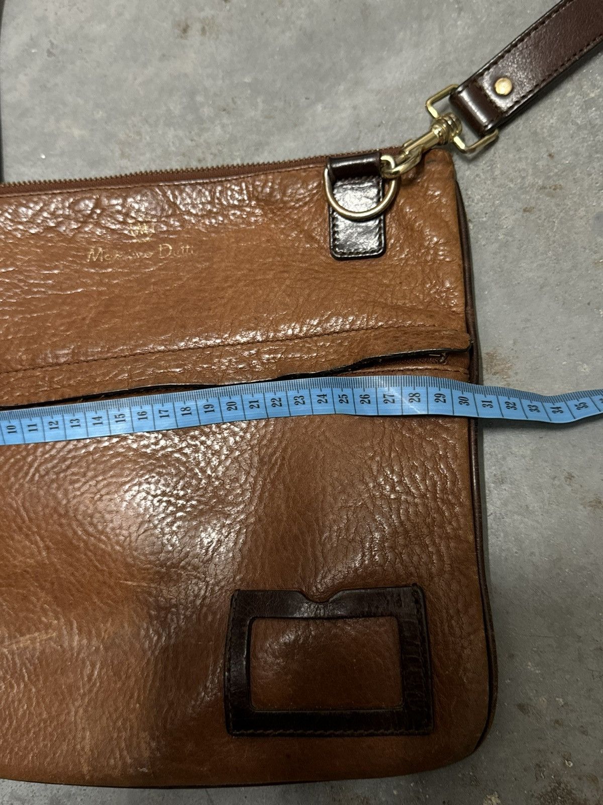 Massimo Dutti Massimo Dutti vintage leather bag real leather rare 90s 00s Size ONE SIZE - 4 Thumbnail