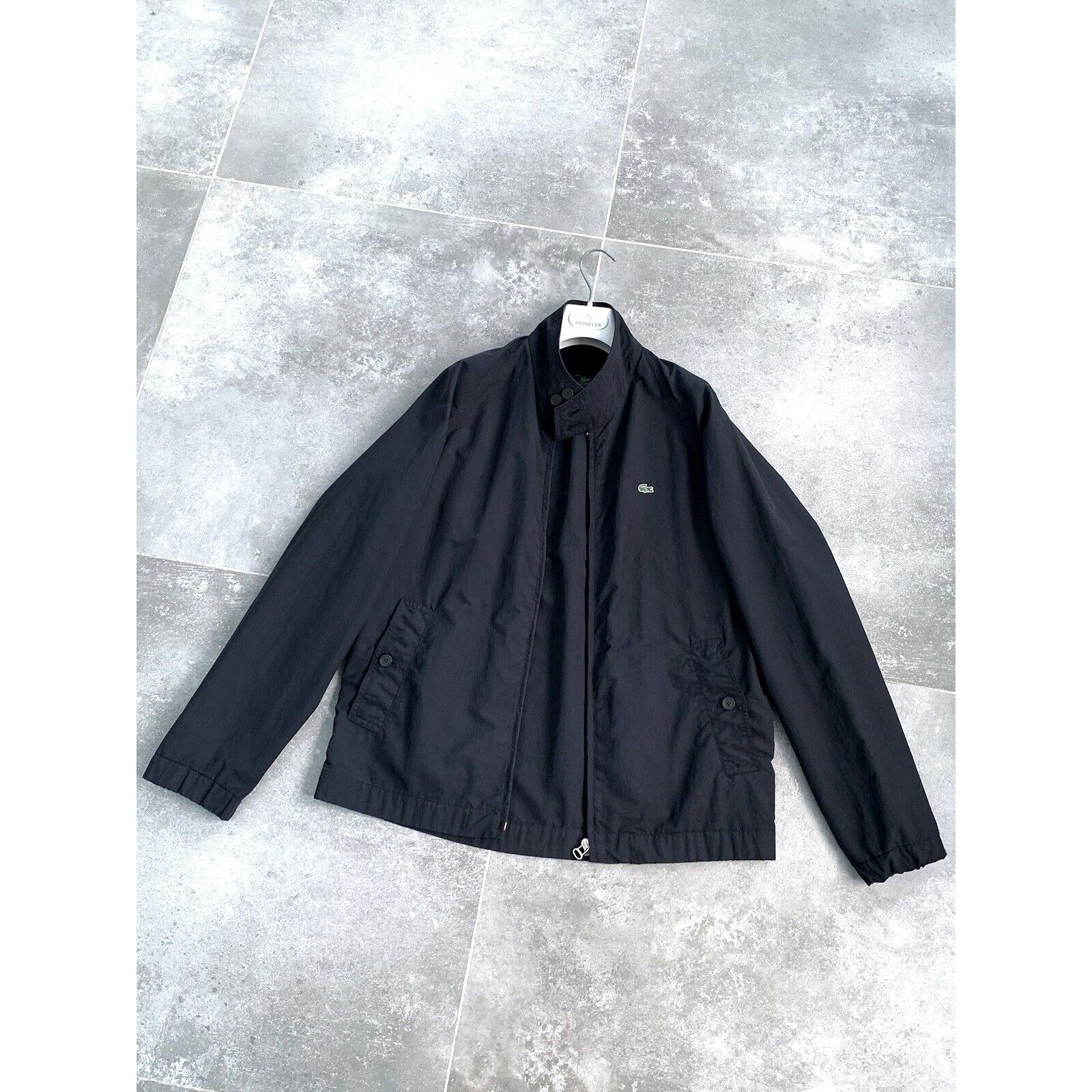 Lacoste × Vintage Men's LACOSTE Lightweight Bomber Jacket Coat SZ 3 EU 50 M L Size US L / EU 52-54 / 3 - 1 Thumbnail