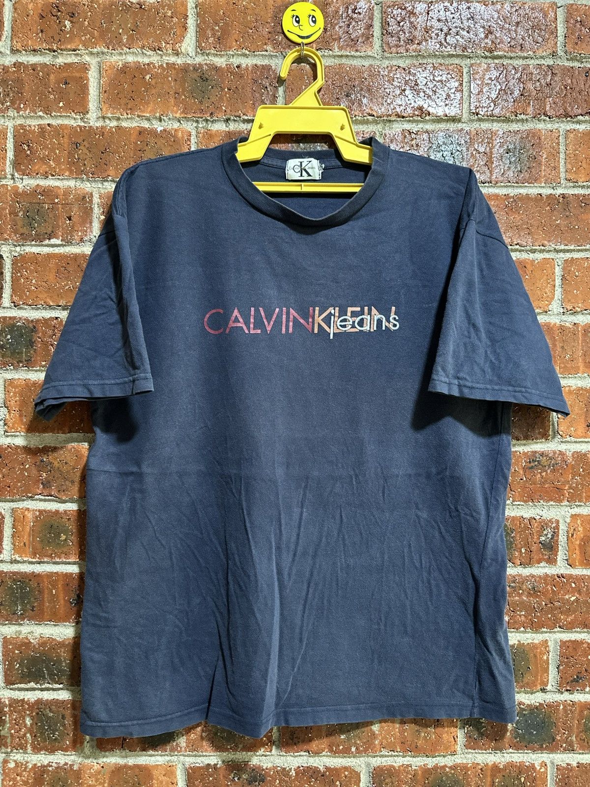 Calvin Klein × Vintage Vintage Calvin Klein Jeans Faded Tee Size US L / EU 52-54 / 3 - 1 Thumbnail