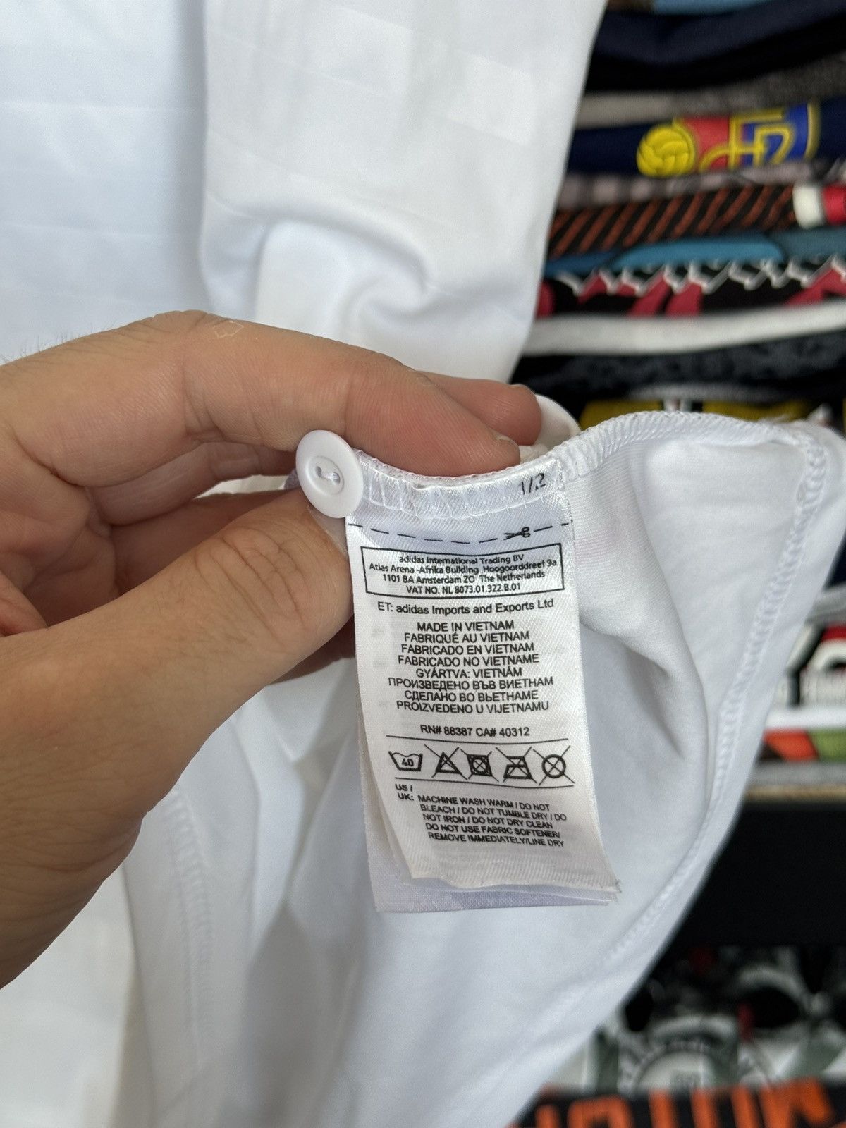 Adidas × Vintage Adidas jersey fly emirates climacool tee size L Size US L / EU 52-54 / 3 - 8 Thumbnail