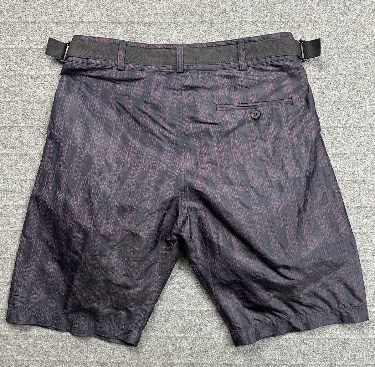 Dries Van Noten Dries Van Noten - Silk Printed Waist Shorts - Side Adjuster Size US 31 - 9 Thumbnail