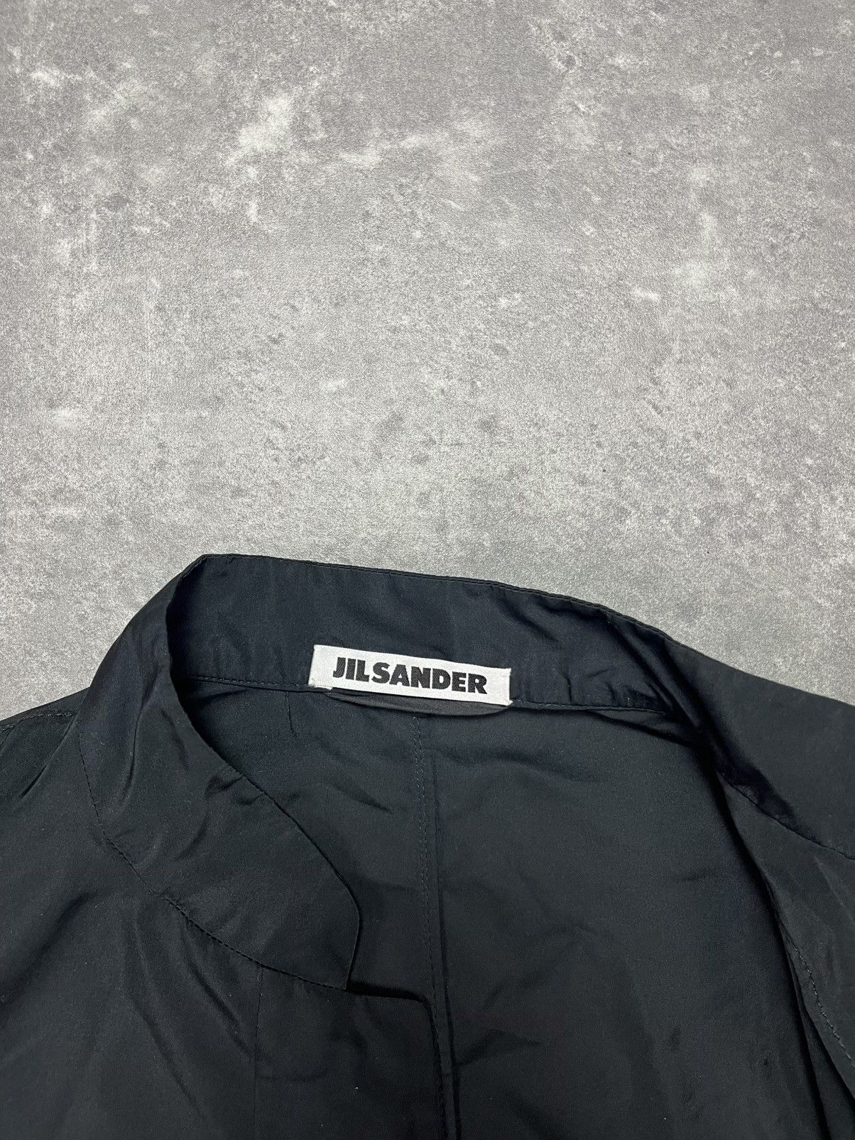 Jil Sander Jil Sander Buttoned Nylon/Silk Sartorial Blazer Jacket 42 SM Size US S / EU 44-46 / 1 - 7 Thumbnail