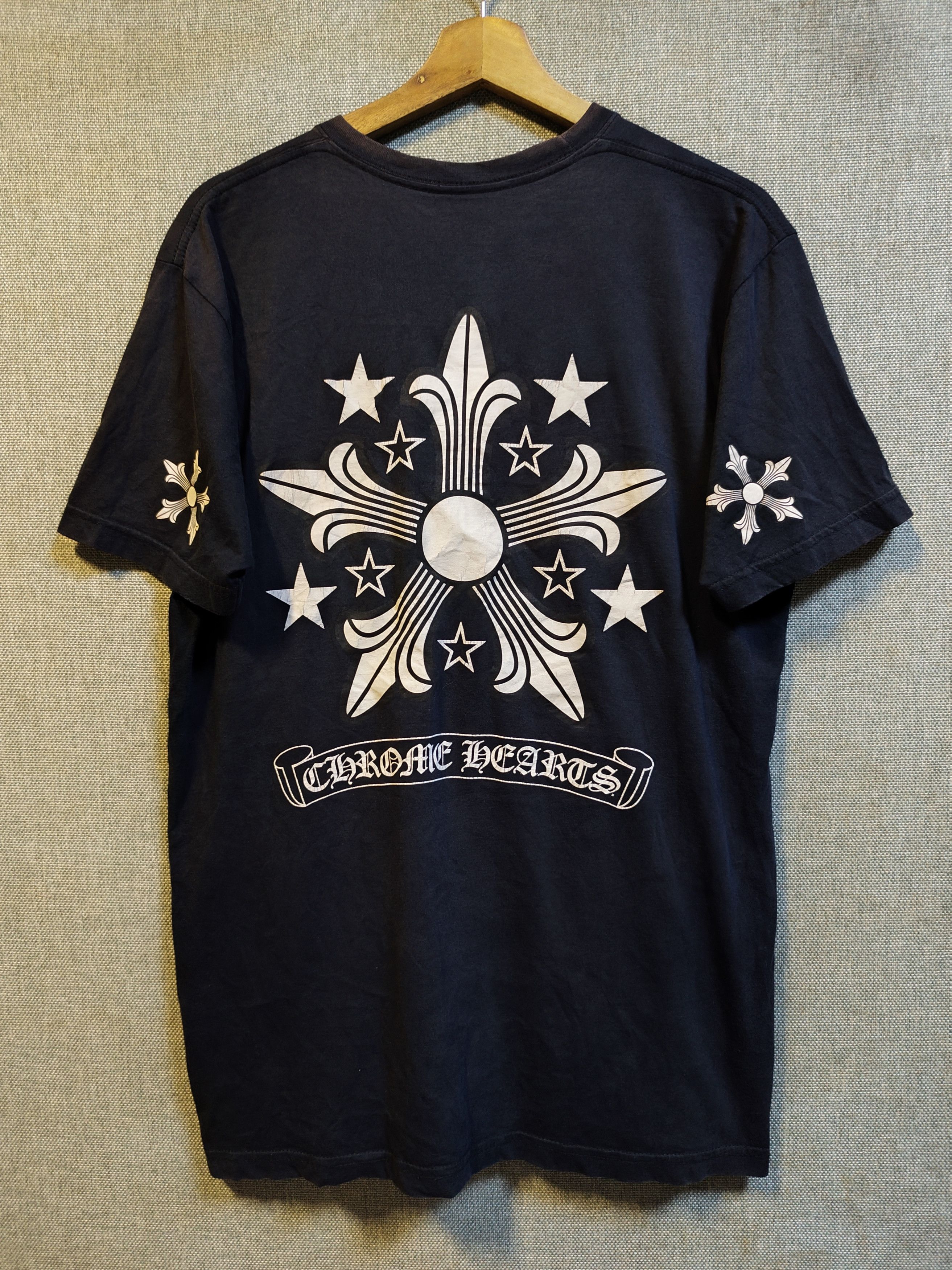 Chrome Hearts × Streetwear × Vintage Chrome Hearts Star Tshirt