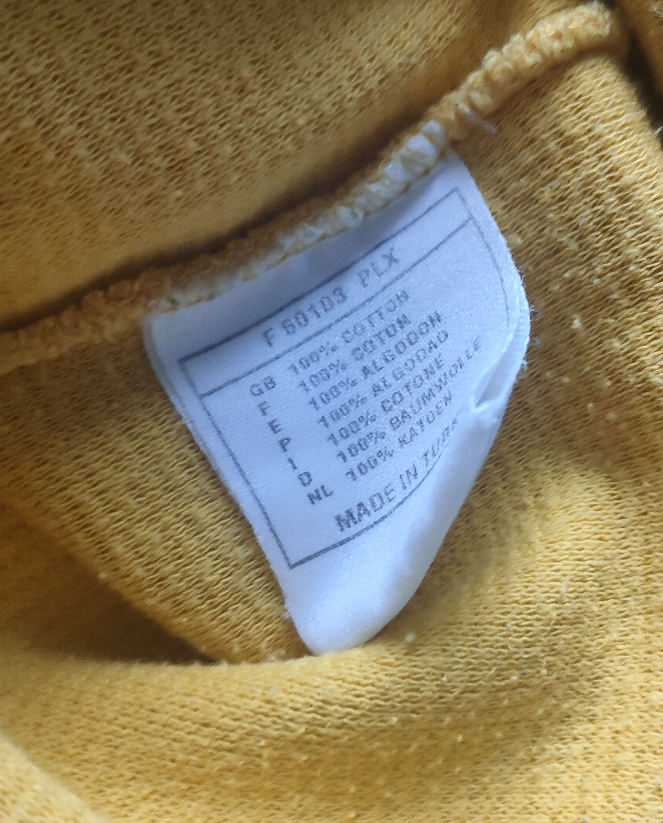 Nike × Vintage Vintage yellow women's sweatshirt 90s Size L / US 10 / IT 46 - 5 Thumbnail