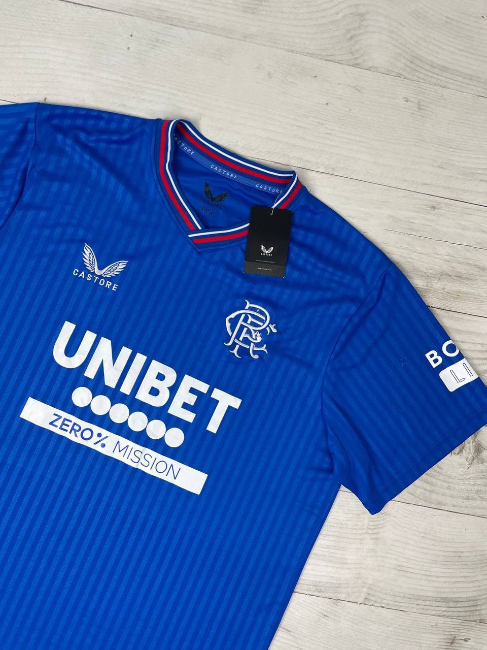 Castore NEW Castore Glasgow Rangers 2023 2024 Home Shirt Jersey Size US XXL / EU 58 / 5 - 2 Thumbnail