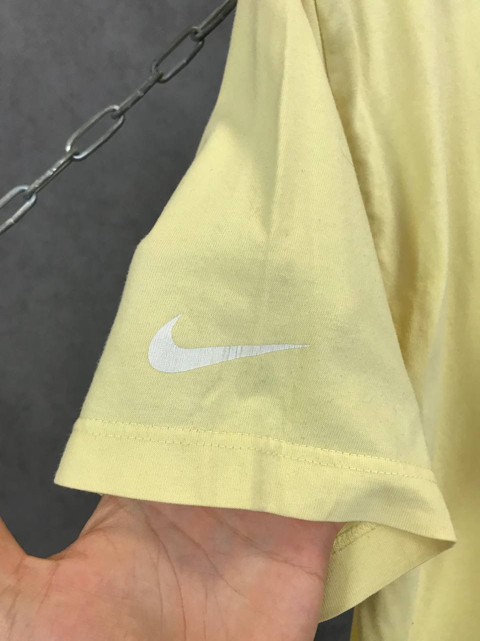 Nike × Vintage Nike Court vintage swoosh big logo tee Size US S / EU 44-46 / 1 - 4 Thumbnail