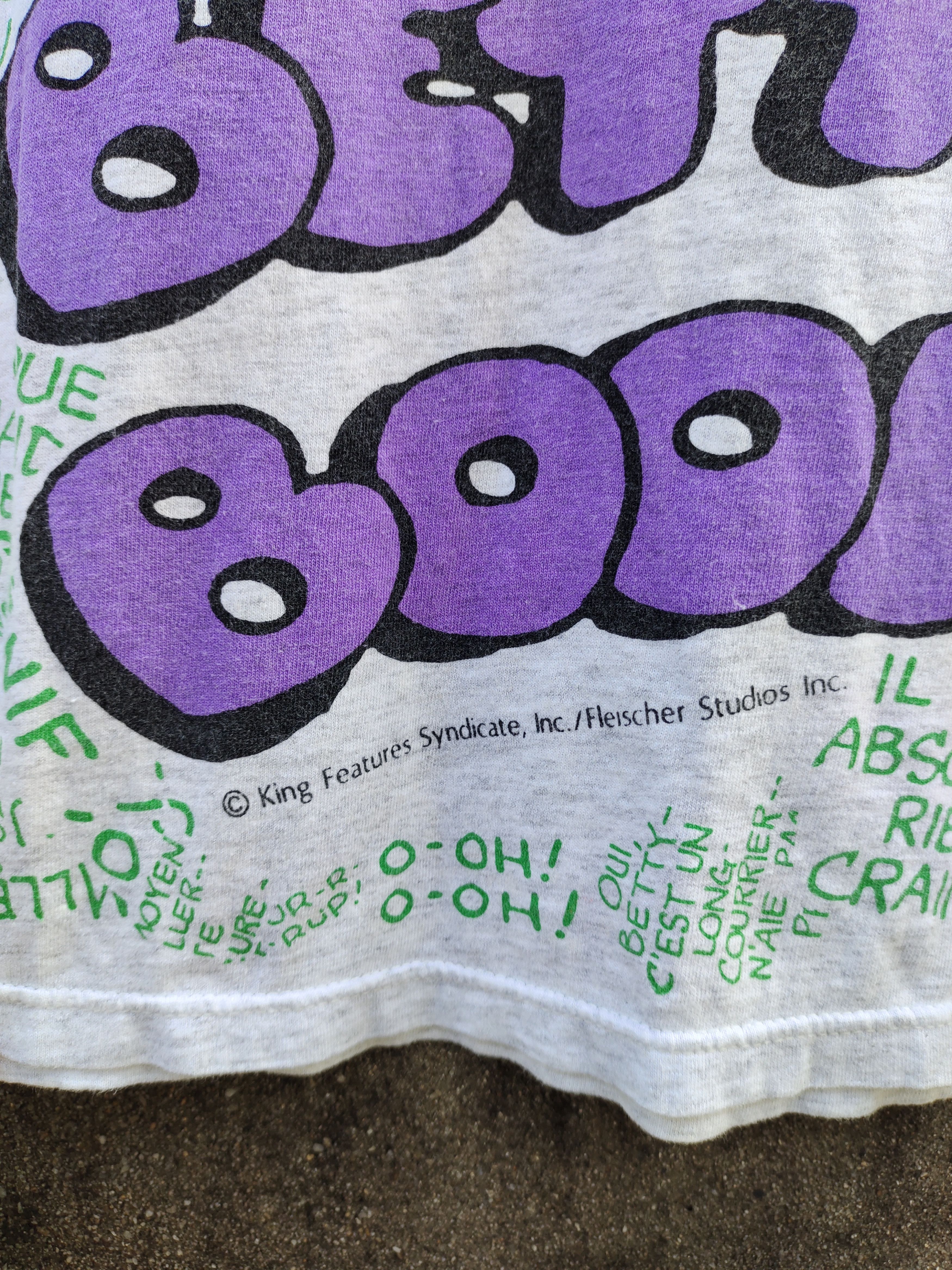 Vintage Vintage 90s Betty Boop OVP Tee Size US XL / EU 56 / 4 - 4 Thumbnail