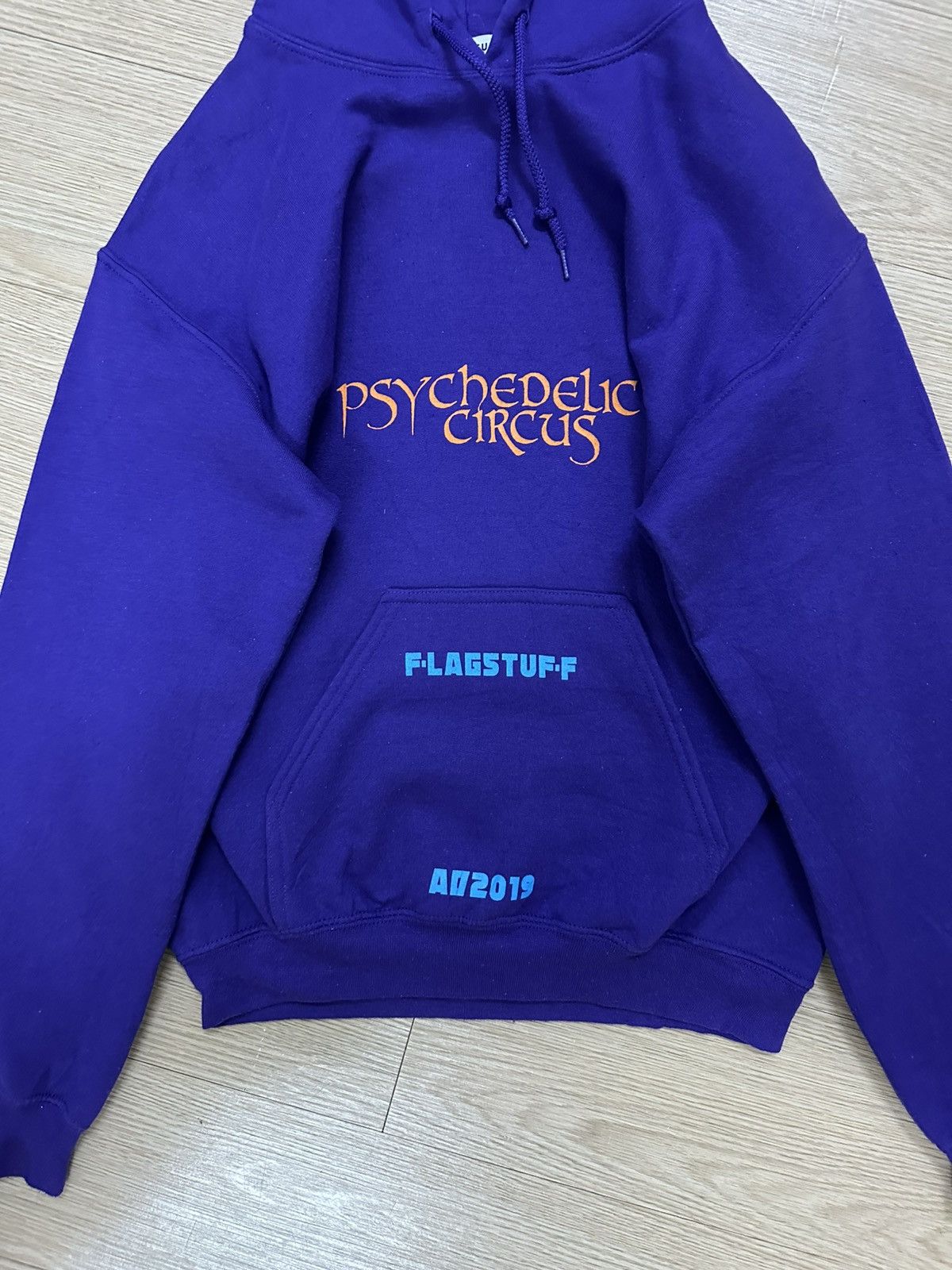Flagstuff × Hysteric Glamour × Japanese Brand Rare Beautiful Flagstuff Psychedelic Circus "Supper" Hoodie Size US S / EU 44-46 / 1 - 4 Thumbnail