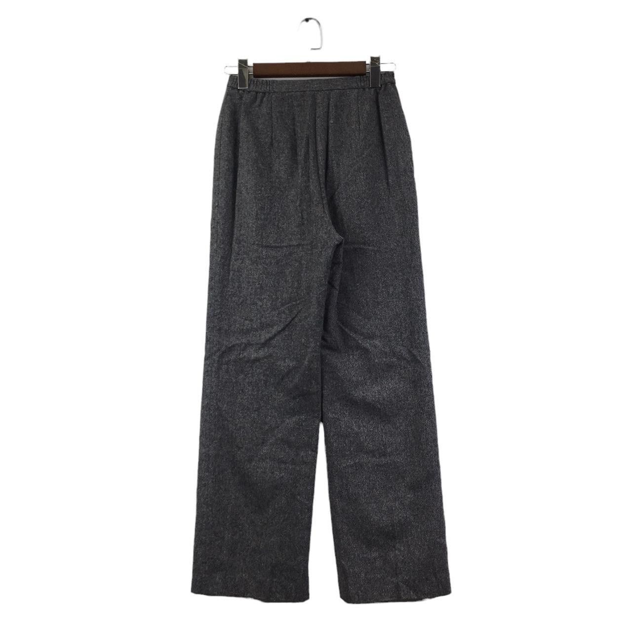 Pierre Cardin Vtg 90’ PIERRE CARDIN PARIS Minimalist Gray Casual Pant Size 26" / US 2 / IT 38 - 4 Thumbnail