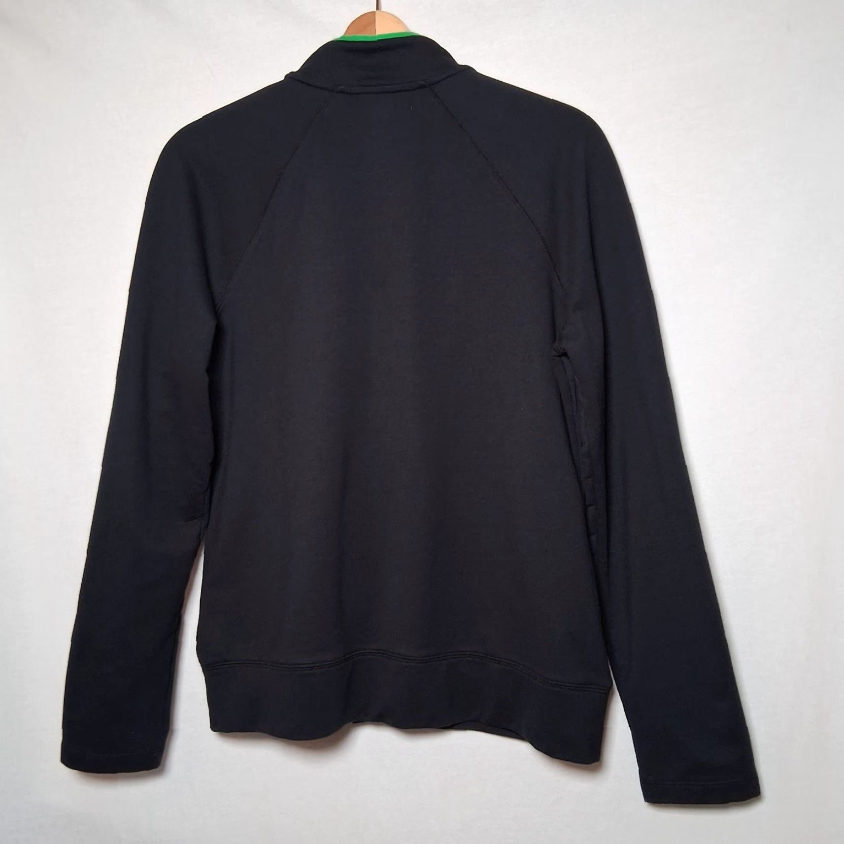 Ralph Lauren Ralph Lauren Active LRL Sweatshirt Women Large Black Green Zip Athleisure Size L / US 10 / IT 46 - 2 Thumbnail