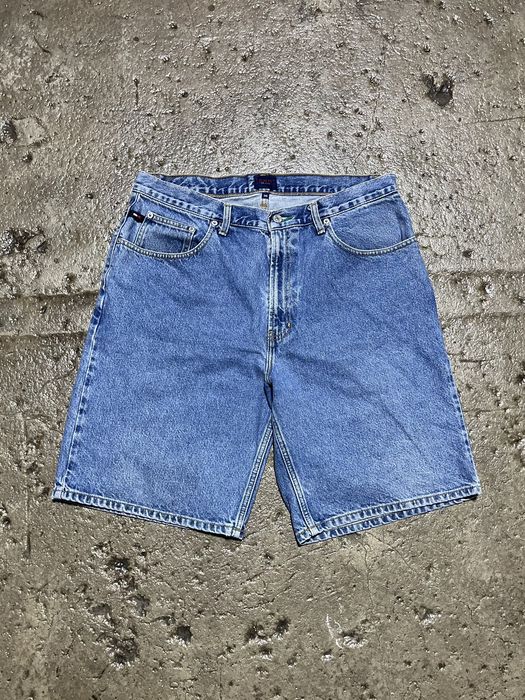 Vintage Crazy Vintage Y2K Tommy Hilfiger Jorts Skater Hip-Hop Shorts ...