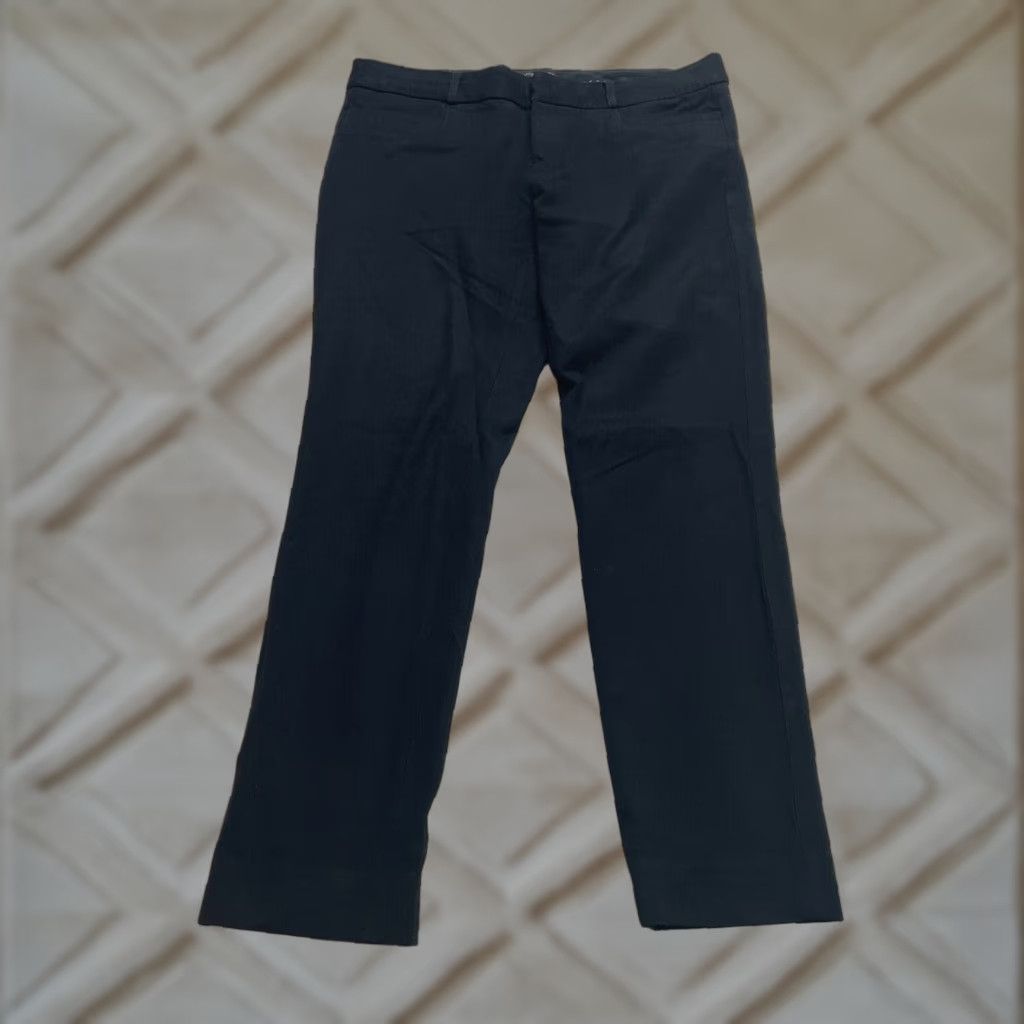Banana Republic VINTAGE Banana Republic Sloan Pants Womens 4 Black Dress  Chino Ankle Slacks Solid 29x25