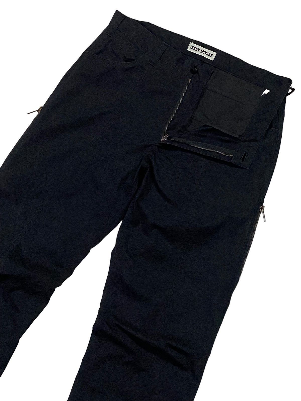 Issey Miyake Issey Miyake zipper Side Slit Wide Leg Trousers Pants Size US 29 - 17 Thumbnail