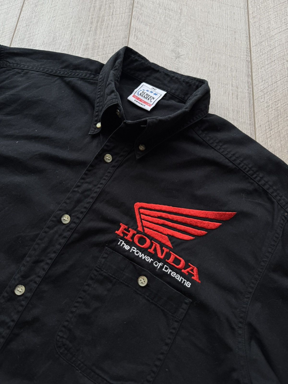 Vintage Honda Japan The Power Of Dreams Screen Stars Shirt
