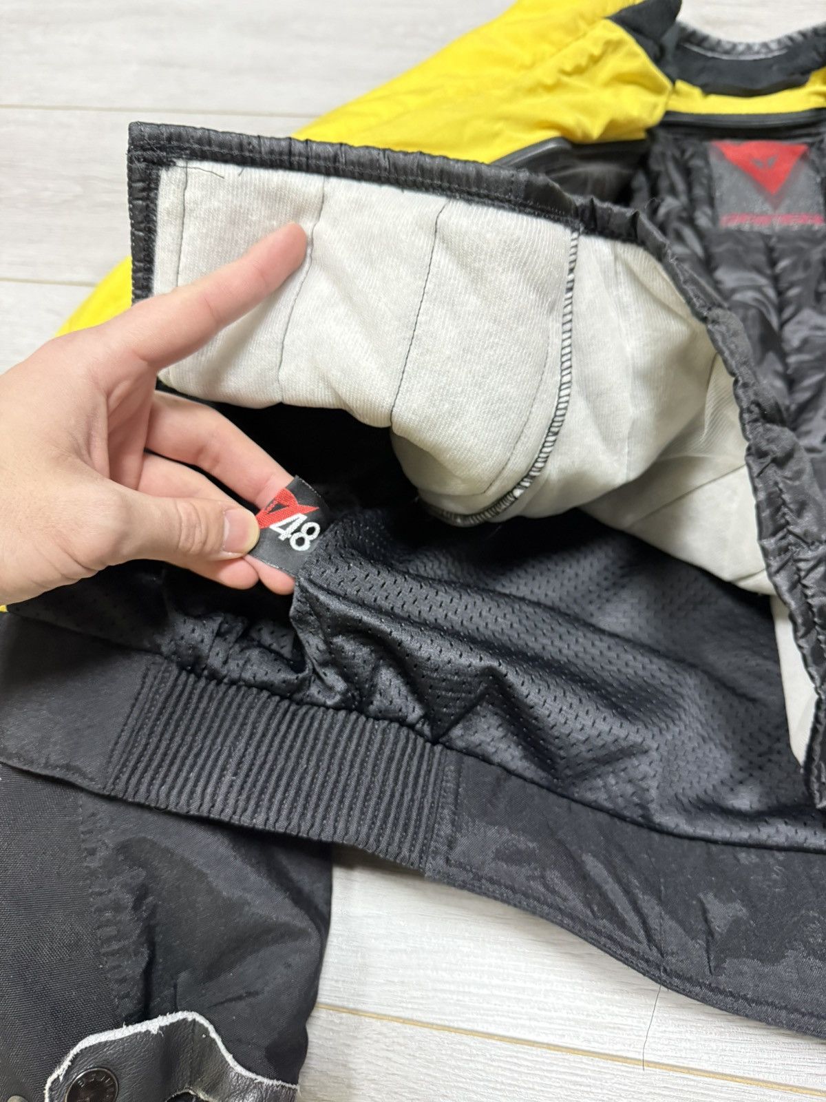 Dainese Dainese leather inserts insulated vintage protection jacket Size US M / EU 48-50 / 2 - 8 Thumbnail