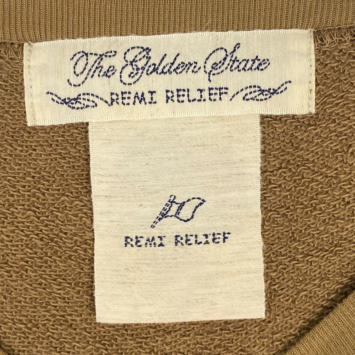 Other Vintage The Golden State Remi Relief Sweatshirt Brown Size L Size US L / EU 52-54 / 3 - 6 Thumbnail