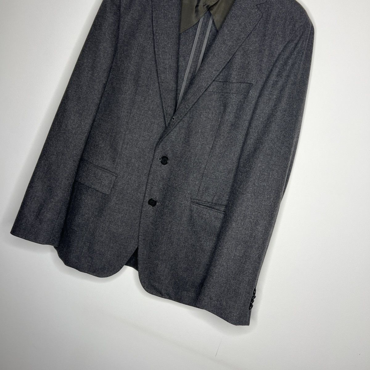 Colombo × Designer × Hugo Boss "Colombo" Wool Travel Blazer Jacket Wool Cashmere Size 38R - 2 Thumbnail