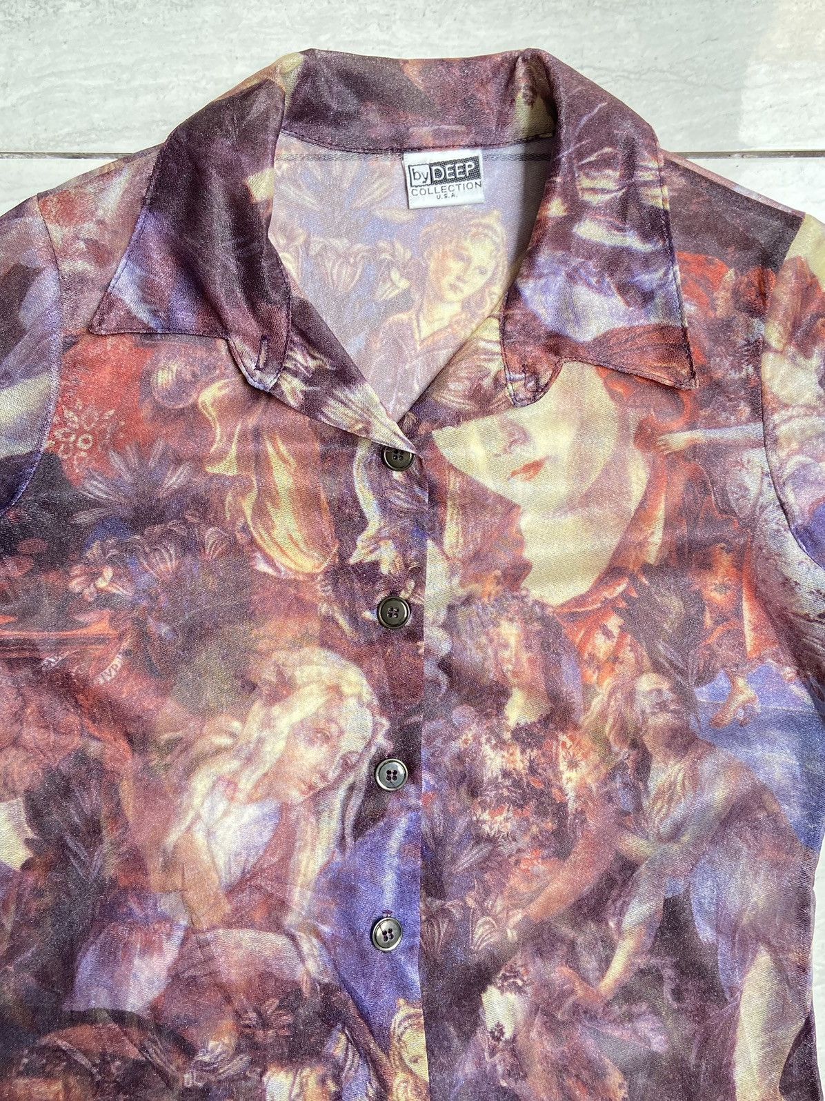 Designer BY DEEP COLLECTION Mesh Shirt Size US XS / EU 42 / 0 - 4 Thumbnail