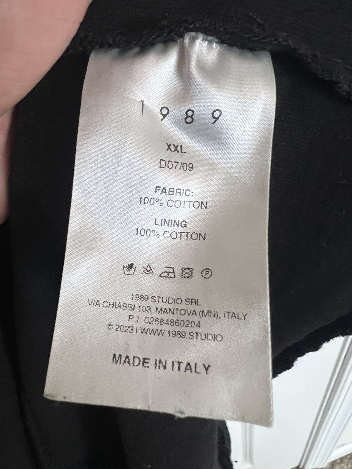 1989 STUDIO Rue Saint Honore 1989 Studio T Shirt Size US XXL / EU 58 / 5 - 4 Thumbnail